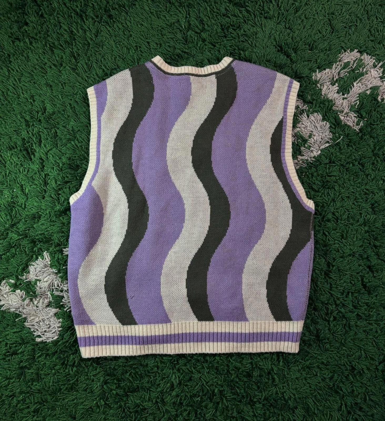 Urban Outfitters Urban Outfitters Multi-Color Wave Cardigan Size US S / EU 44-46 / 1 - 4 Thumbnail