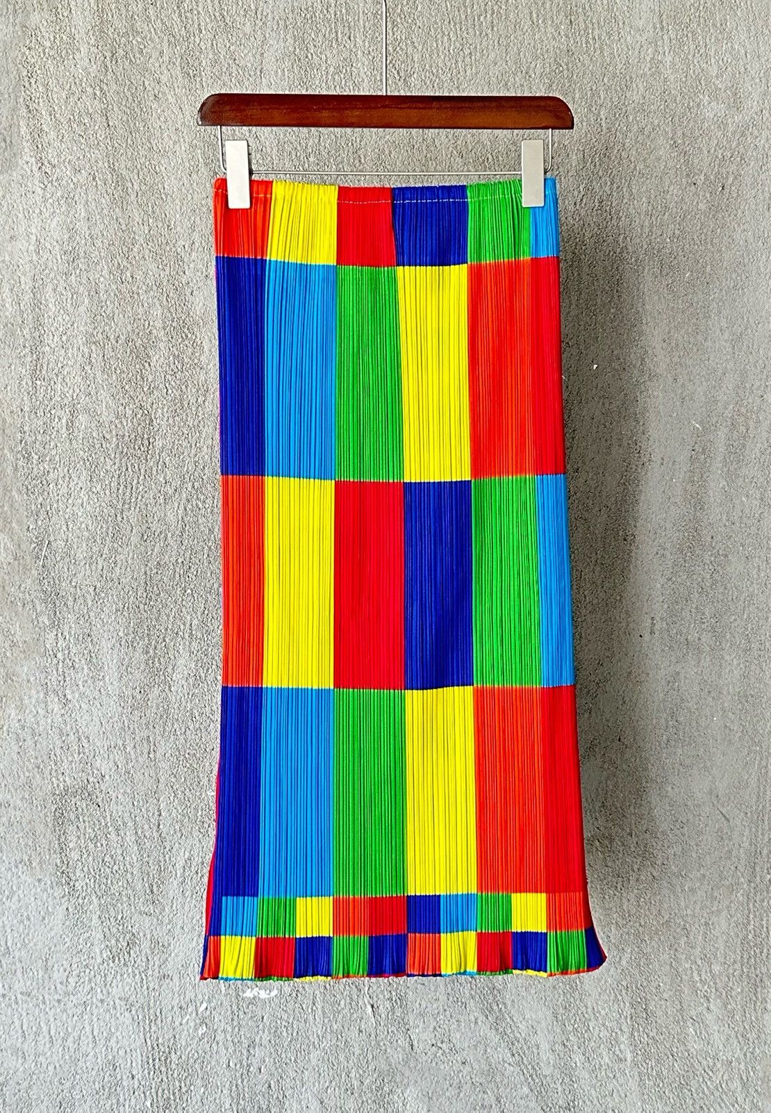 Issey Miyake × Pleats Please Issey Miyake Rainbow Double-layer Pleated Skirt Size XL / US 12-14 / IT 48-50 - 1 Thumbnail