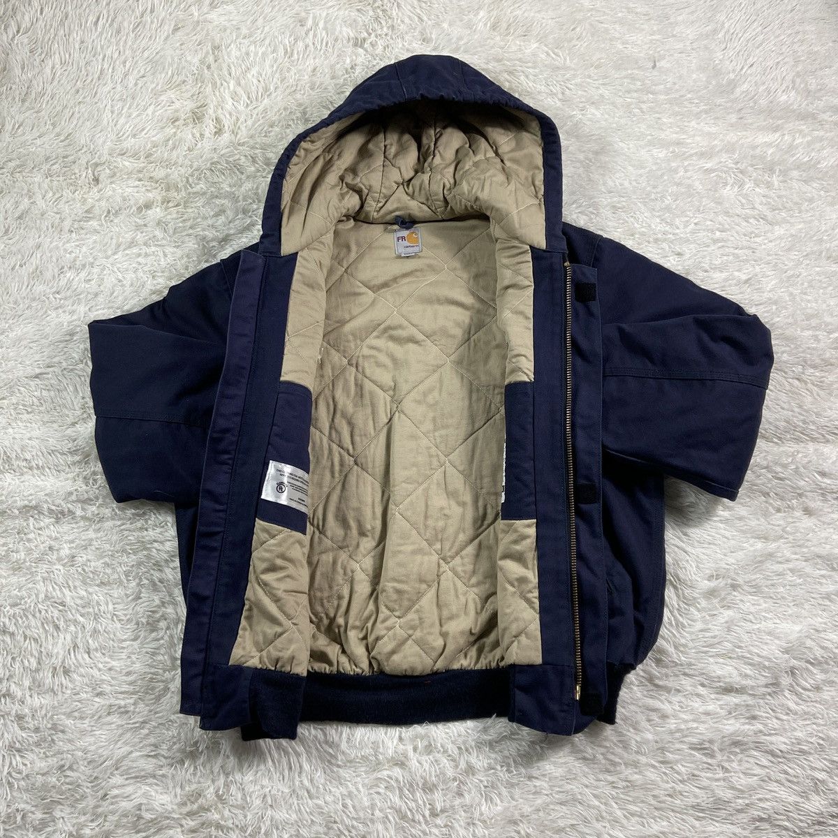 Carhartt Carhartt Flame Resistant Active Jacket Navy in Large Size US L / EU 52-54 / 3 - 4 Thumbnail
