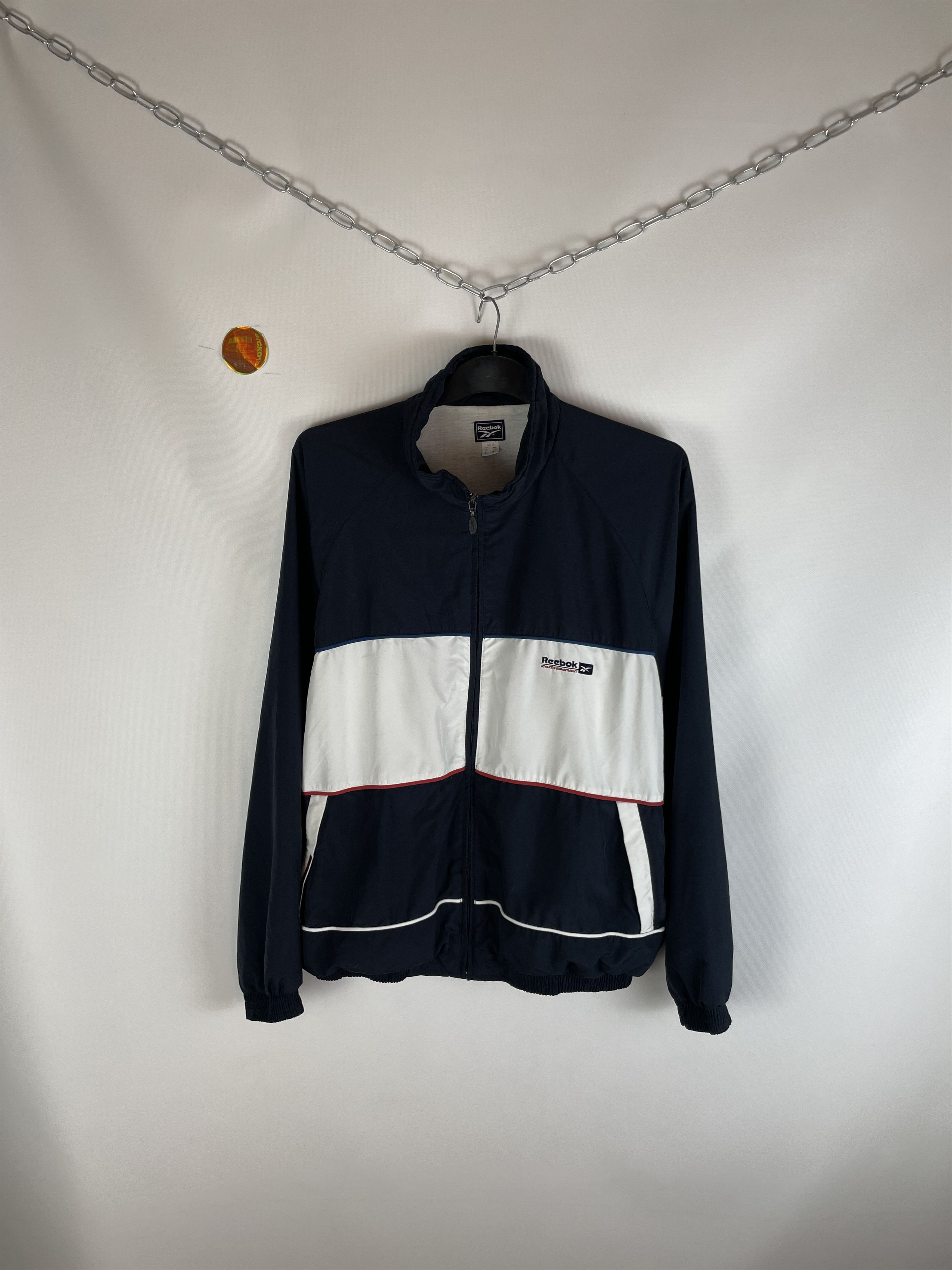Reebok Light Jacket Reebok Vintage 90s Size US XL / EU 56 / 4 - 1 Thumbnail