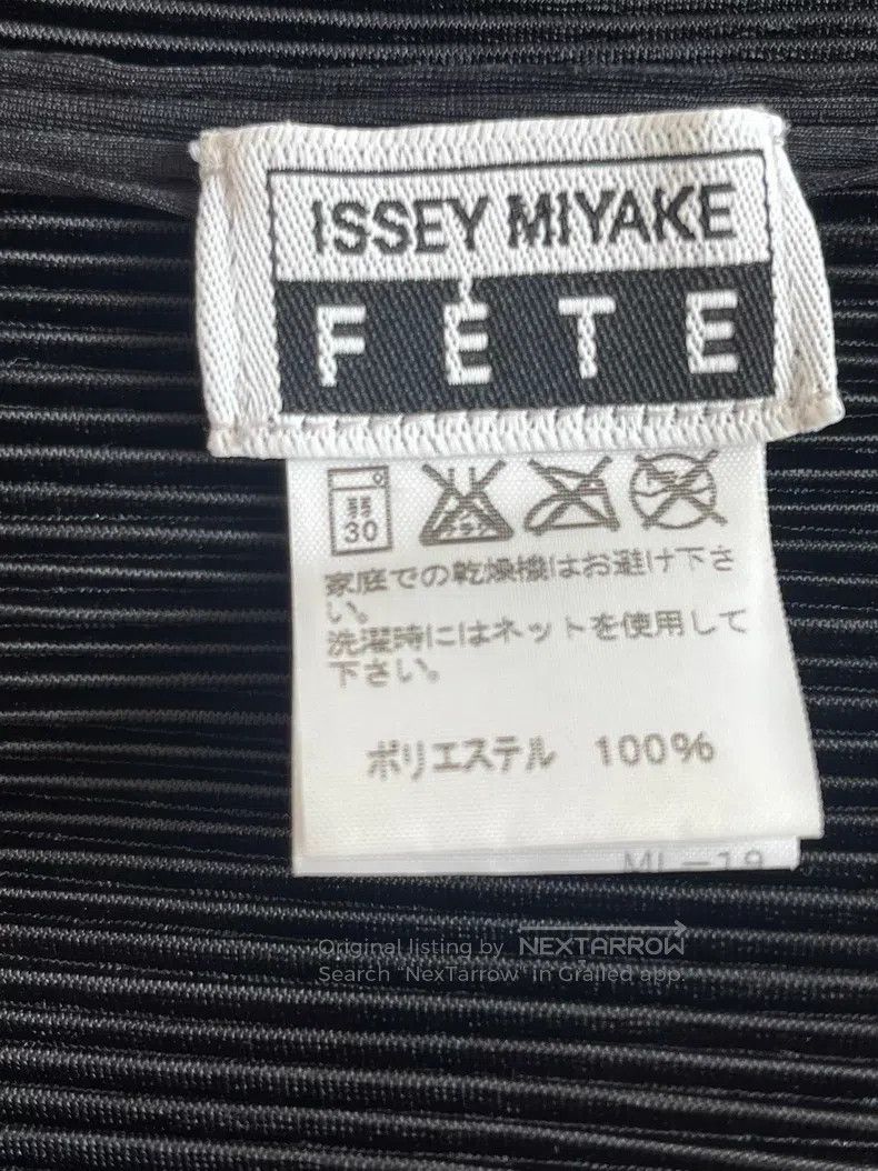 Issey Miyake Issey Miyake Black Toothpick-Pleated Coat Size M / US 6-8 / IT 42-44 - 3 Thumbnail