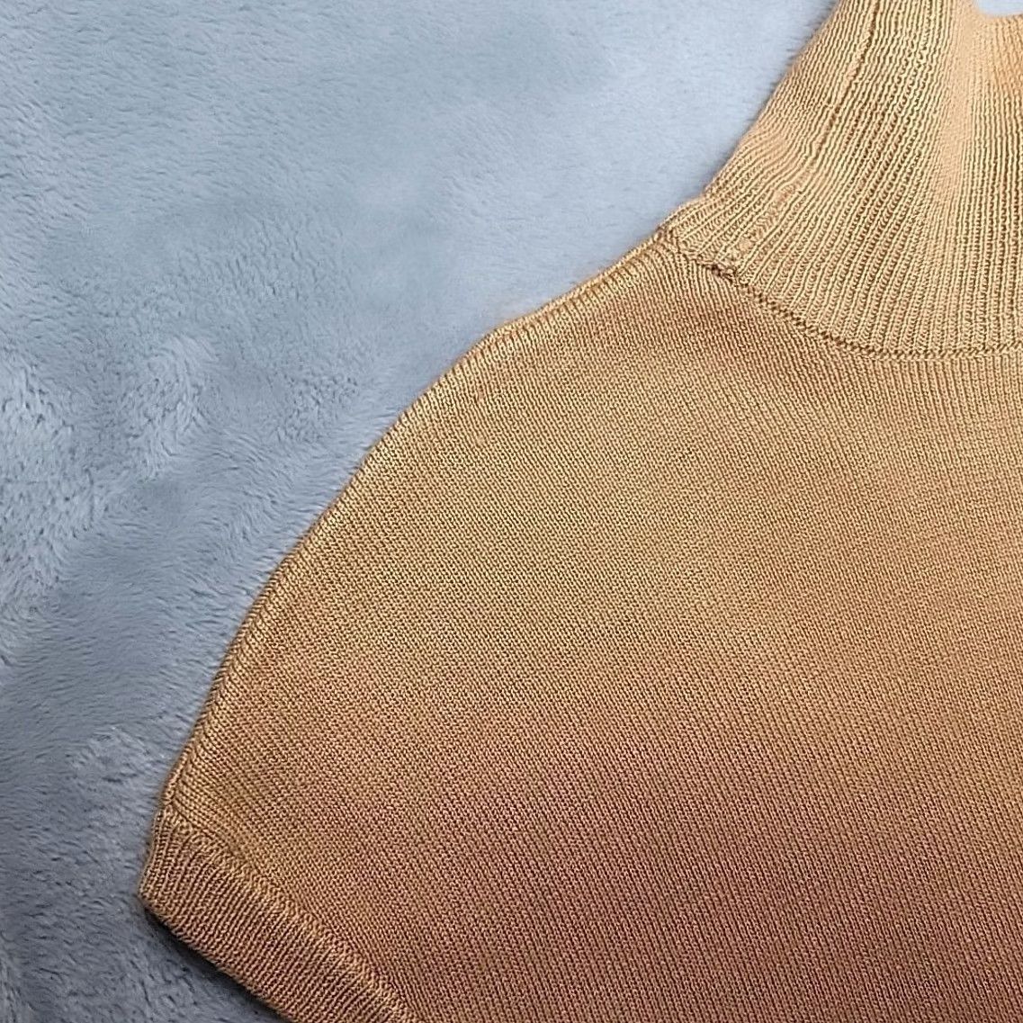 Coldwater Creek Coldwater Creek Top Women L Tan Sleeveless Silk Blend Minimal Capsule Wardrobe Size L / US 10 / IT 46 - 5 Thumbnail