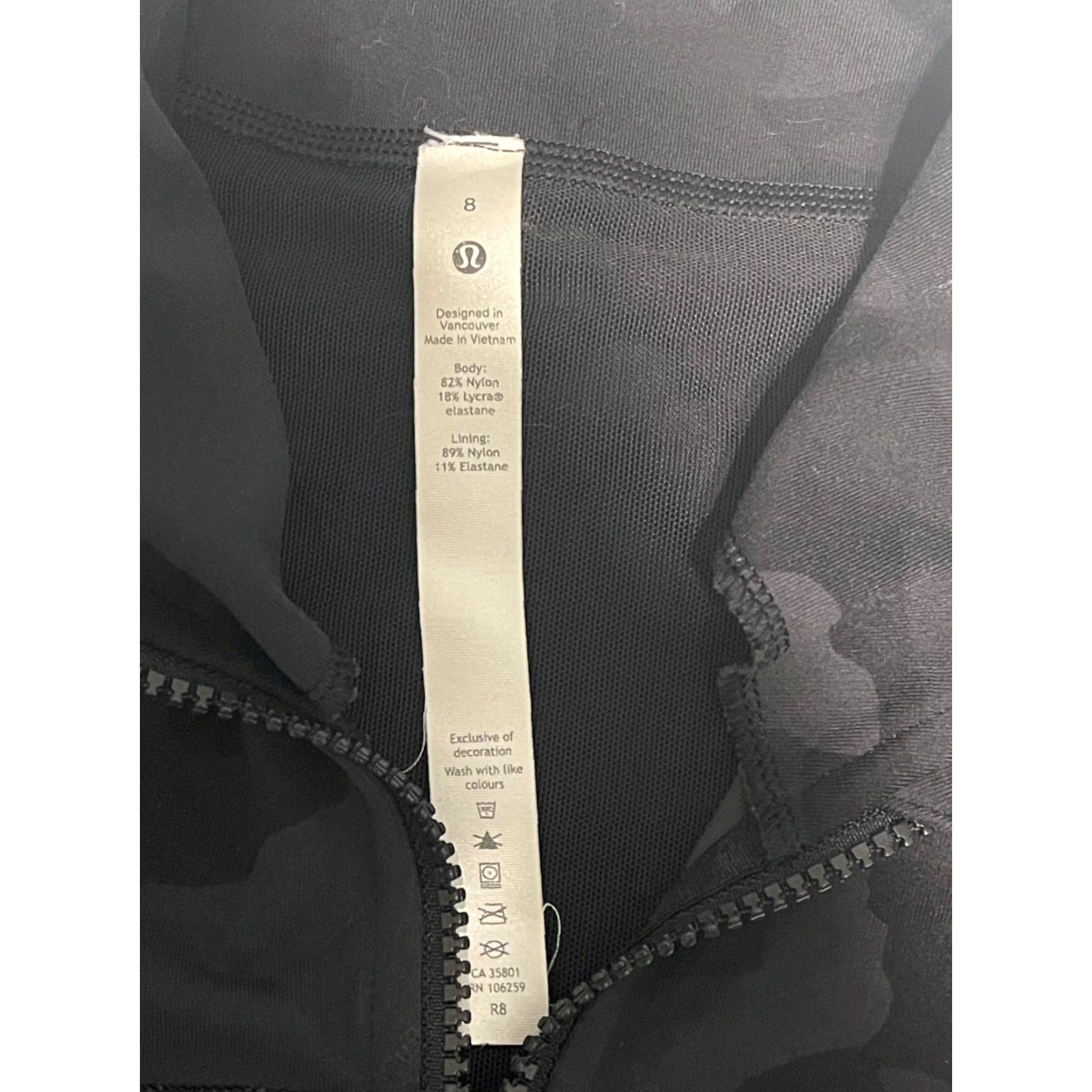 Lululemon Lululemon Define Jacket Incognito Camo Multi Grey Women's Size 8 Activewear Jacket Full Zip Thumbholes Zipped Pockets Size M / US 6-8 / IT 42-44 - 7 Thumbnail