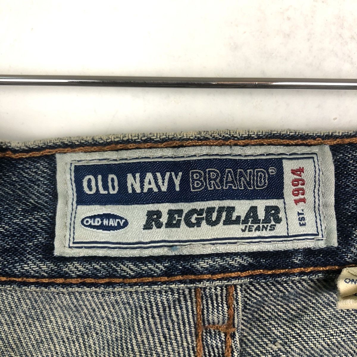 Japanese Brand VINTAGE OLD NAVY JEANS REGULAR FIT ISSEY MIYAKE DESIGN Size US 34 / EU 50 - 9 Thumbnail