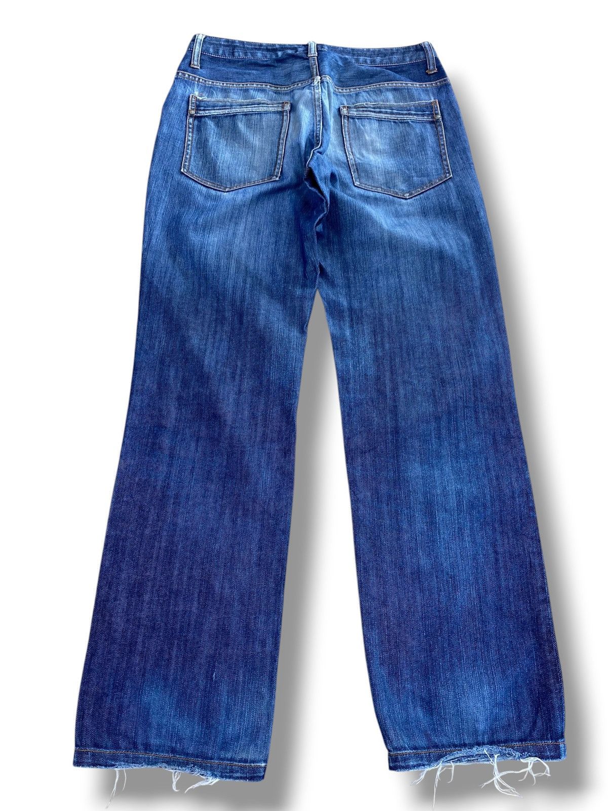 Japanese Brand Japanese Brand Blue Faded Wash Style Loose Jeans Size US 30 / EU 46 - 3 Thumbnail