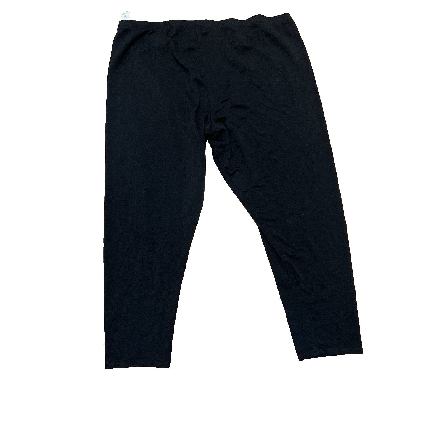Eileen Fisher Eileen Fisher Crop Leg Crepe tencel Pants 3X Black A003096 Size 36" / US 14 / IT 50 - 6 Thumbnail