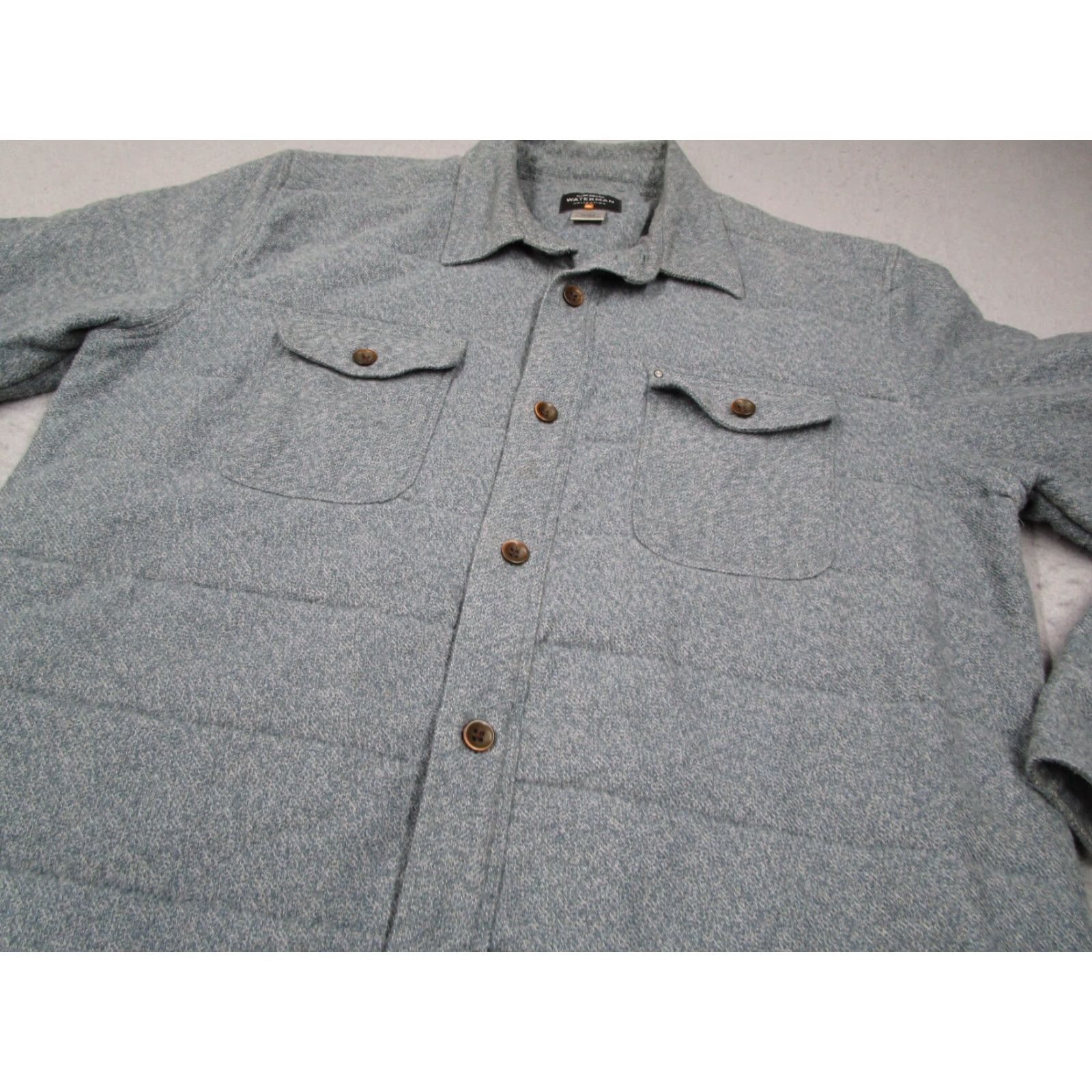 Quiksilver Quiksilver Waterman Jacket Mens Large Blue Lined Shacket Casual Outdoor Hiking Size US L / EU 52-54 / 3 - 2 Thumbnail