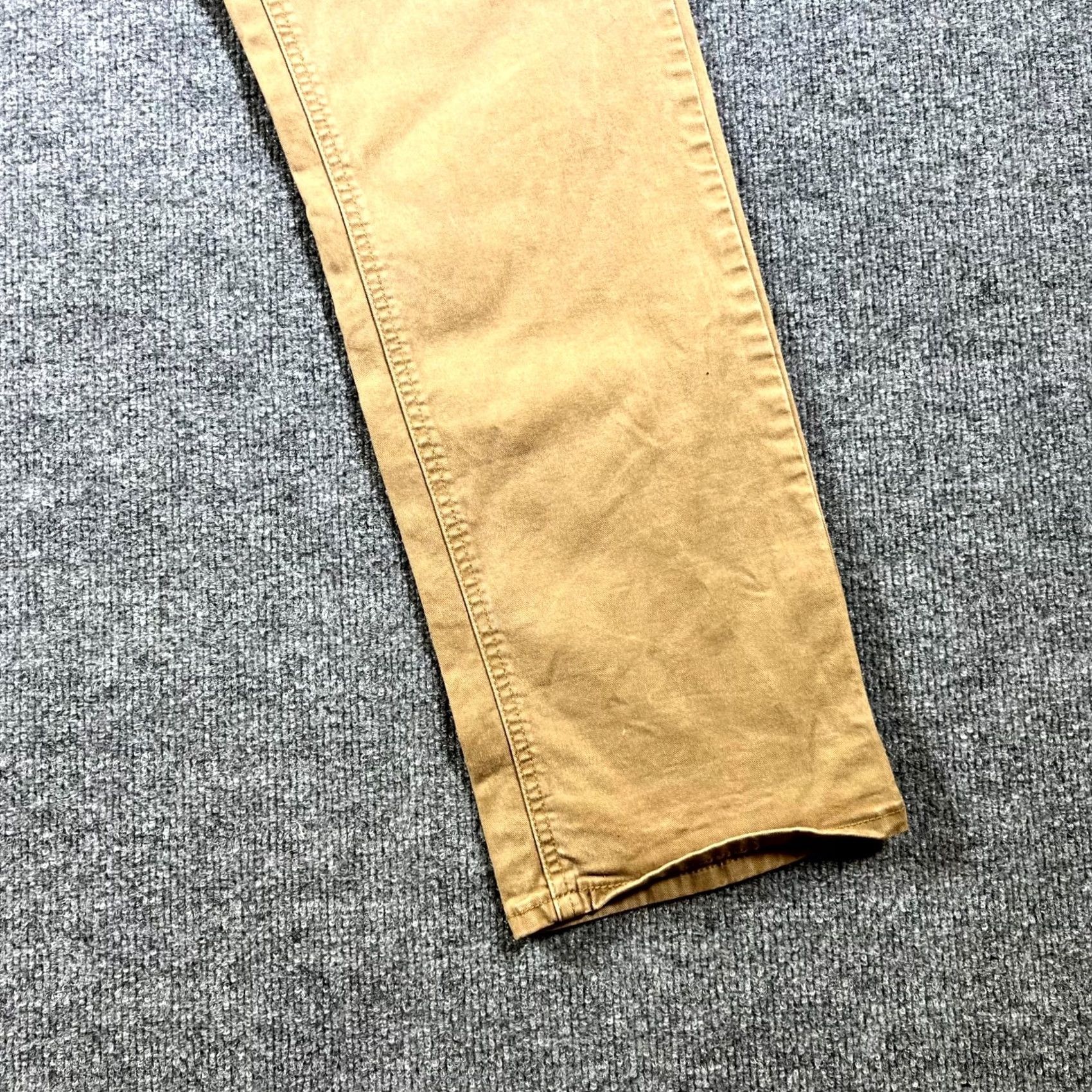 Levi's Levi's Signature S67 Athletic Pants Men's 34x34 Tan Straight Leg Chino Pants Size US 34 / EU 50 - 4 Thumbnail