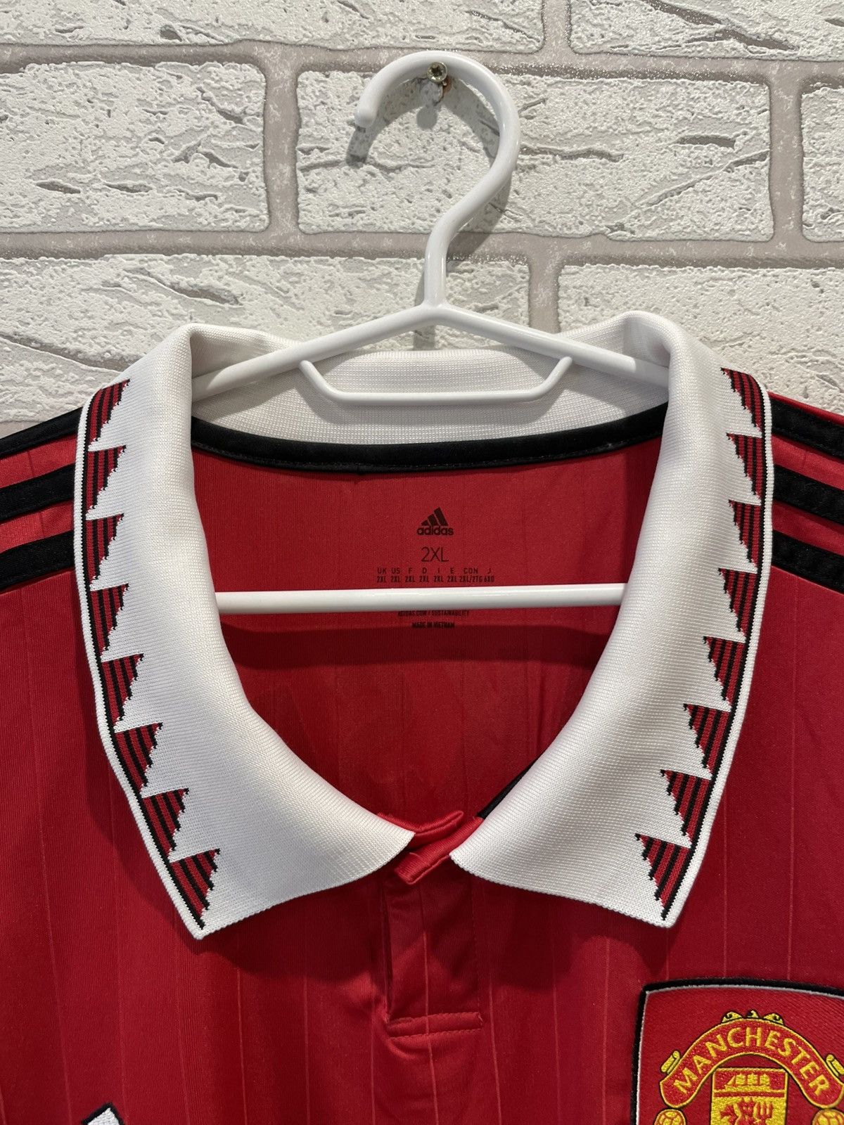 Vintage Manchester United 2022/23 Football Soccer Jersey Eriksen #14 Size US XXL / EU 58 / 5 - 8 Thumbnail