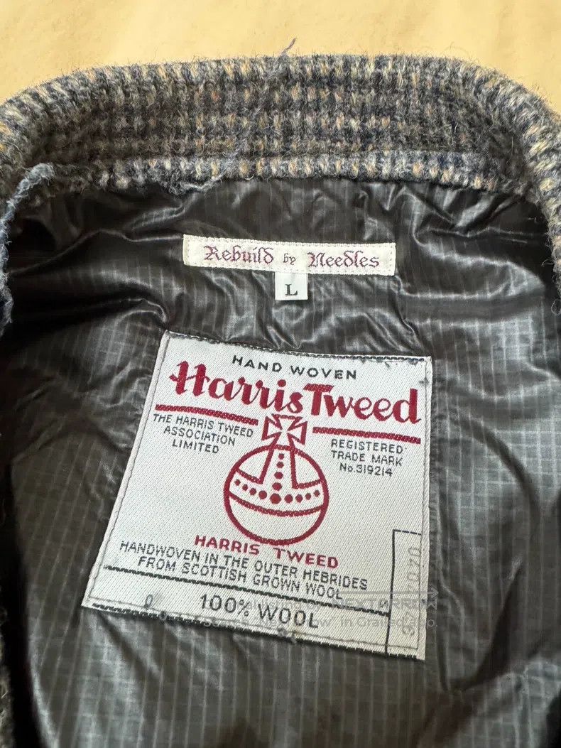 Needles Needles size L Down and wool patchwork suit jacket Size 40L - 3 Thumbnail