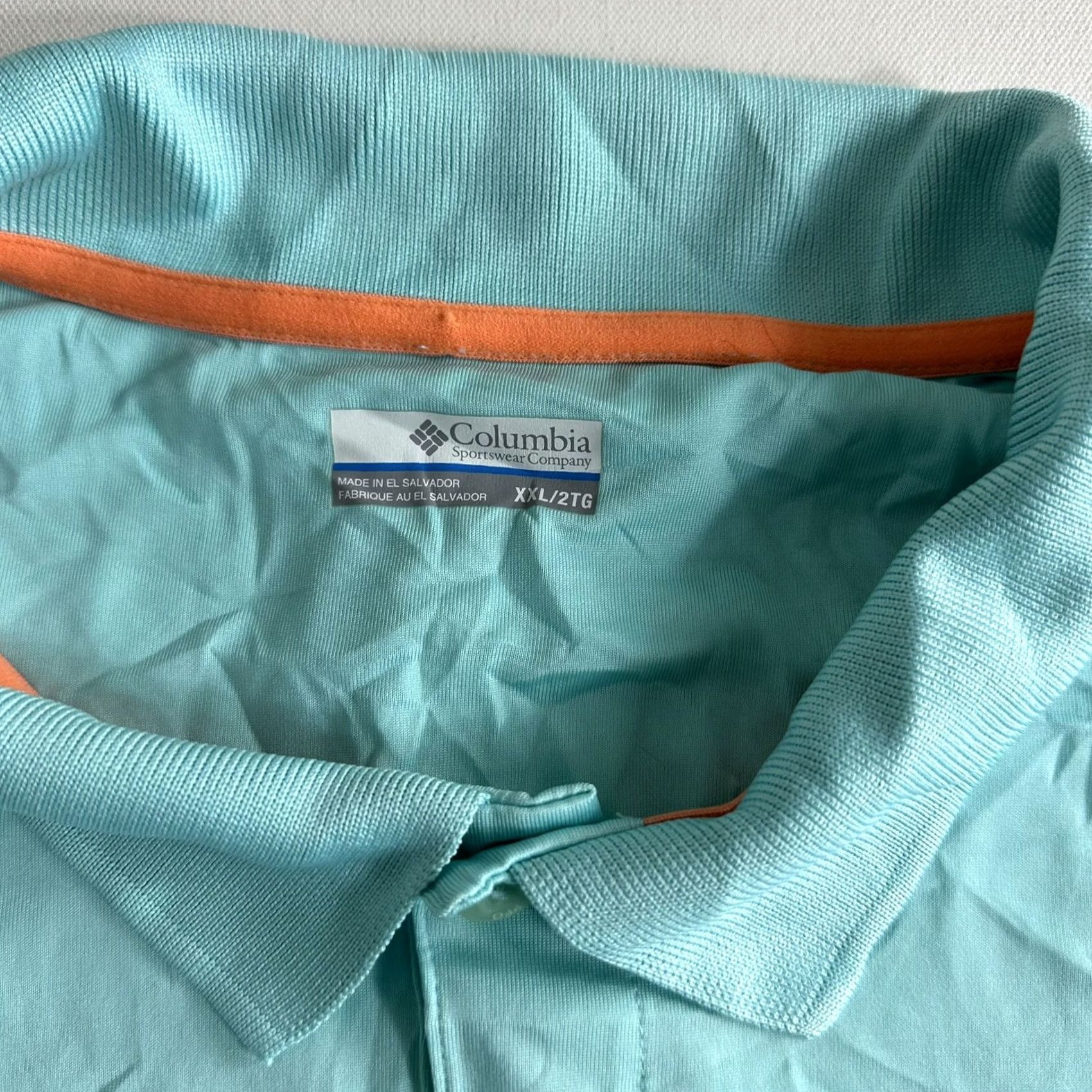 Vintage Columbia Terminal Tackle Polo Shirt Mens Size 2XL Fishing Blue Size US XXL / EU 58 / 5 - 6 Thumbnail