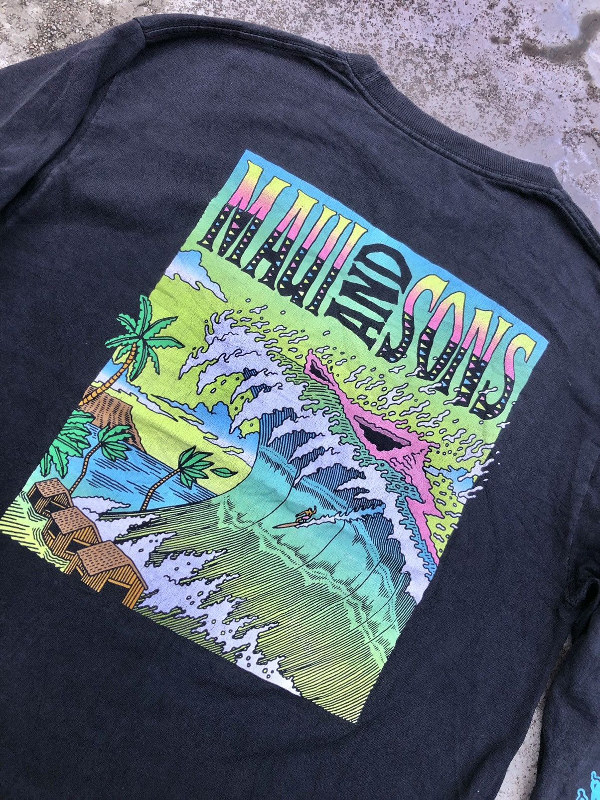 Maui and Sons FADED BLACK SHIRT BY MAUI AND SONS Size US M / EU 48-50 / 2 - 3 Thumbnail
