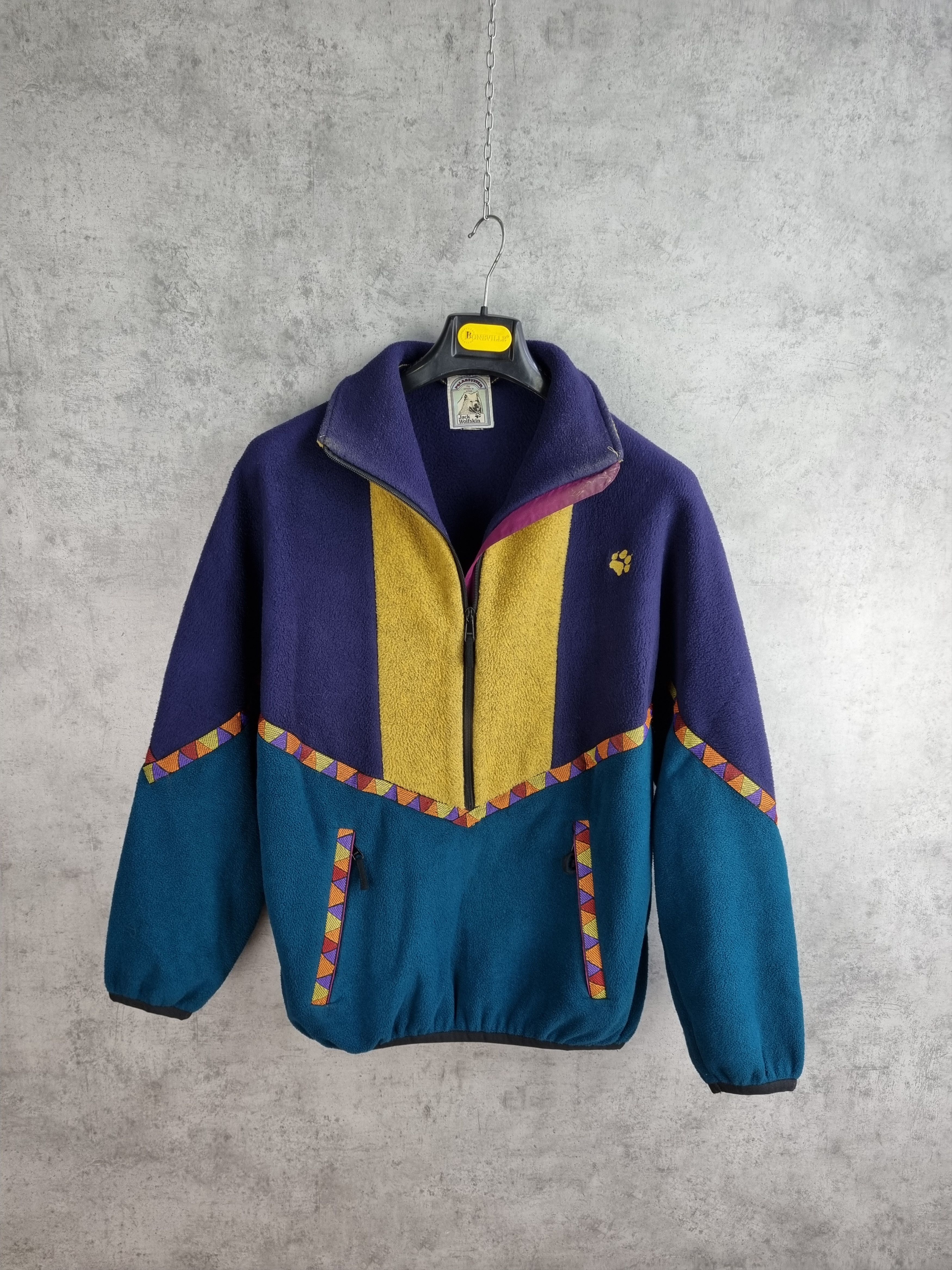 Jack Wolfskin 90s vintage Jack Wolfskin fleece sweater Size US L / EU 52-54 / 3 - 4 Thumbnail