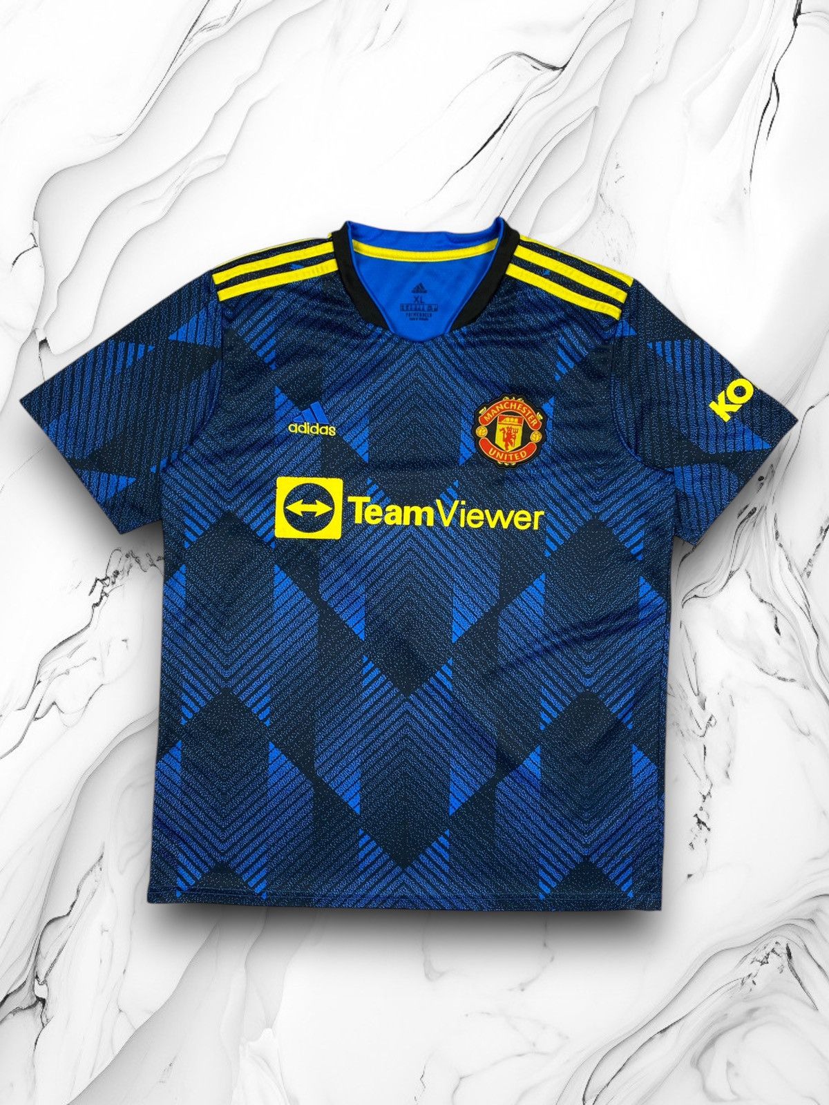 Adidas Adidas Manchester United Soccer Jersey Size US XL / EU 56 / 4 - 1 Thumbnail