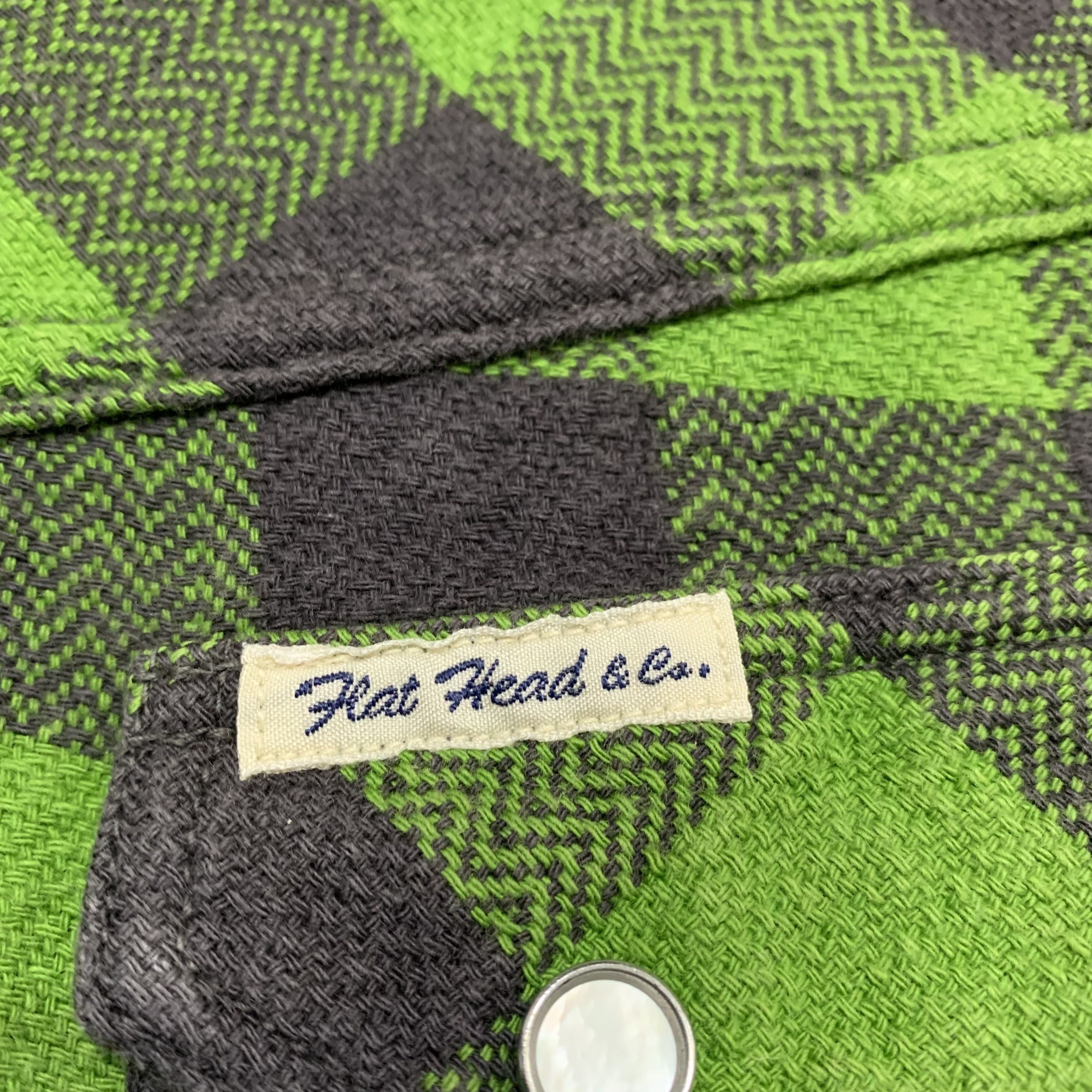 The Flat Head The Flat Head Tartan Flannel Vest Size US S / EU 44-46 / 1 - 7 Thumbnail