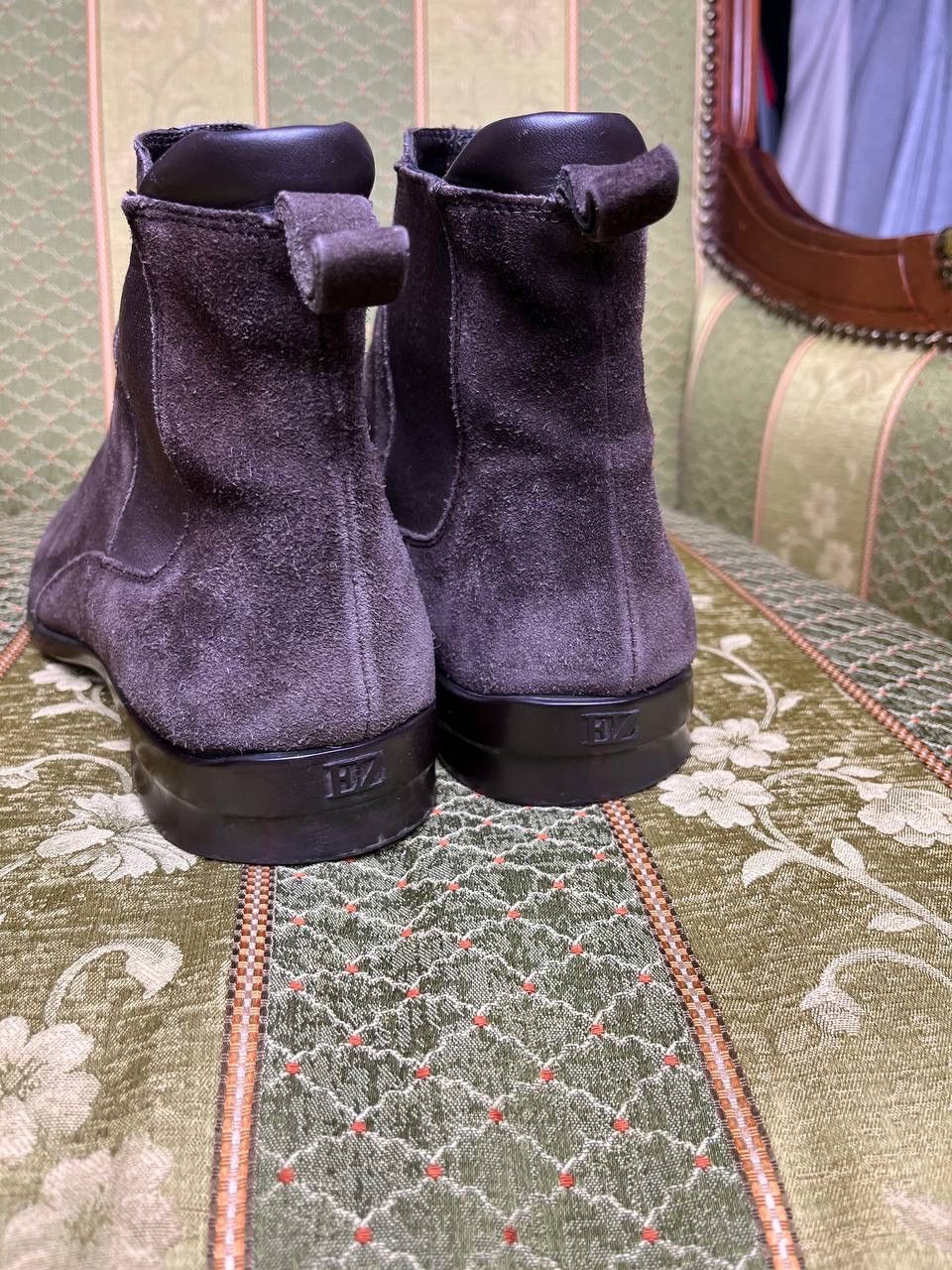 Ermenegildo Zegna Vintage Ermenegildo Zegna Suede Manchester Boots 43 Size US 10 / EU 43 - 4 Thumbnail