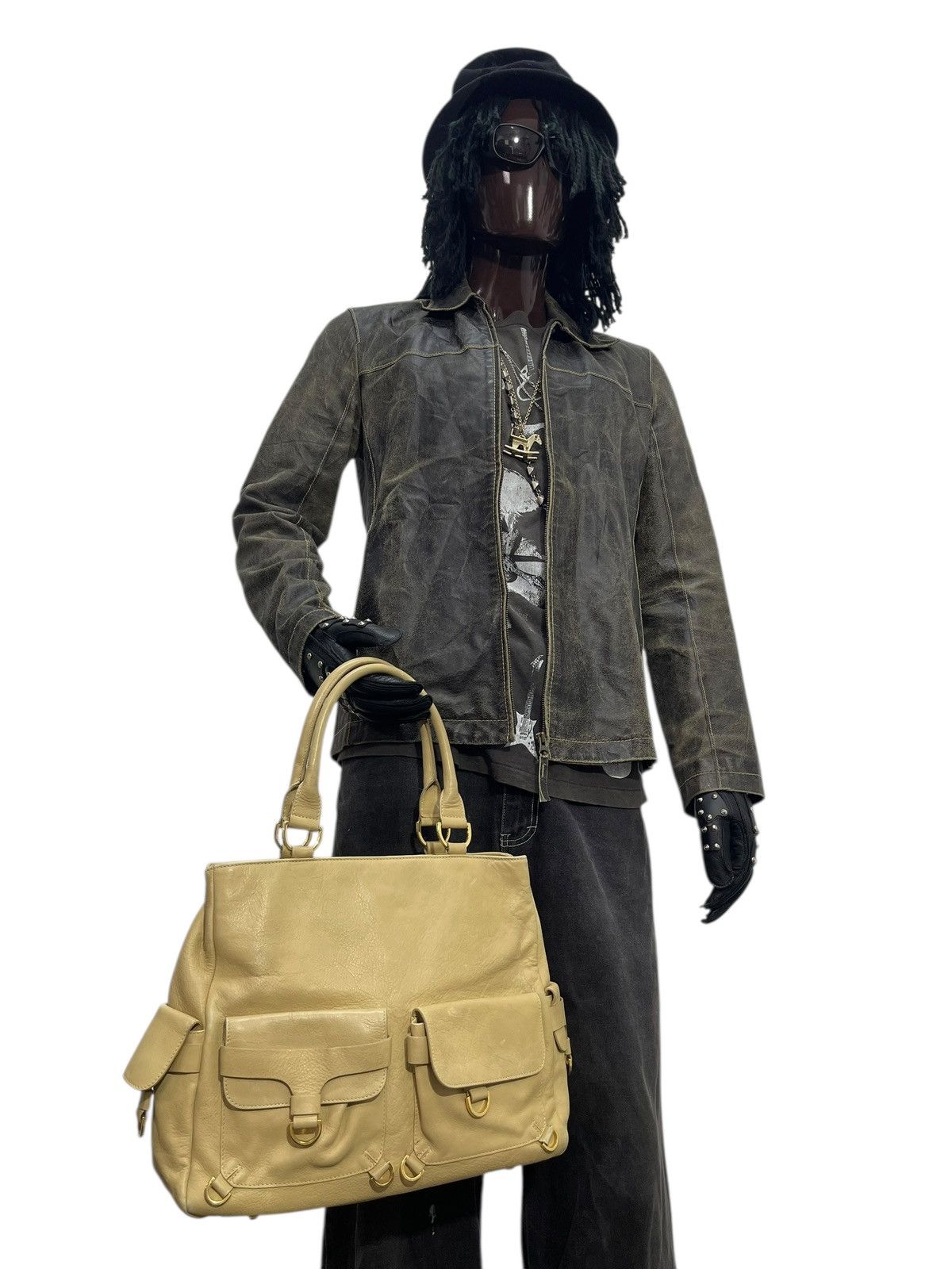 Bruno Magli Full Leather Bruno Magli Italy Tote Bag 1🟩0 Size ONE SIZE - 2 Thumbnail