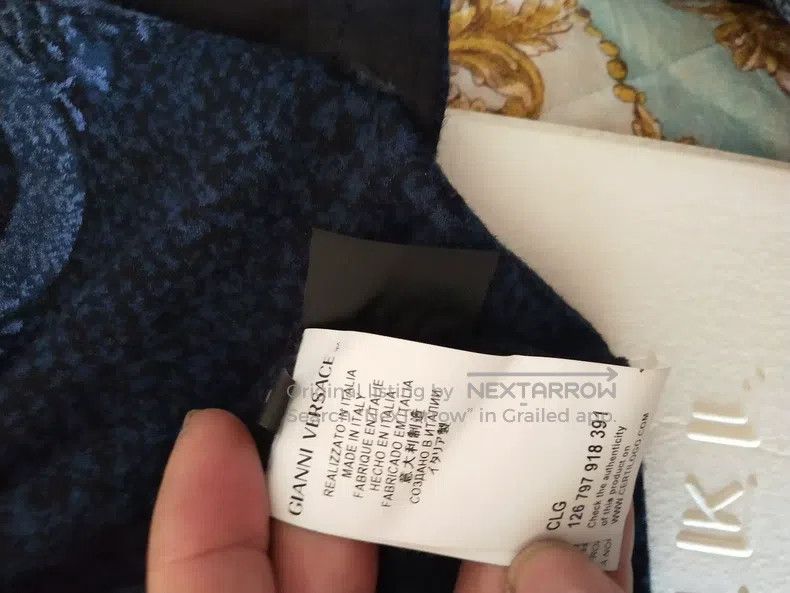 Versace Versace Velor jacket Size US L / EU 52-54 / 3 - 5 Thumbnail