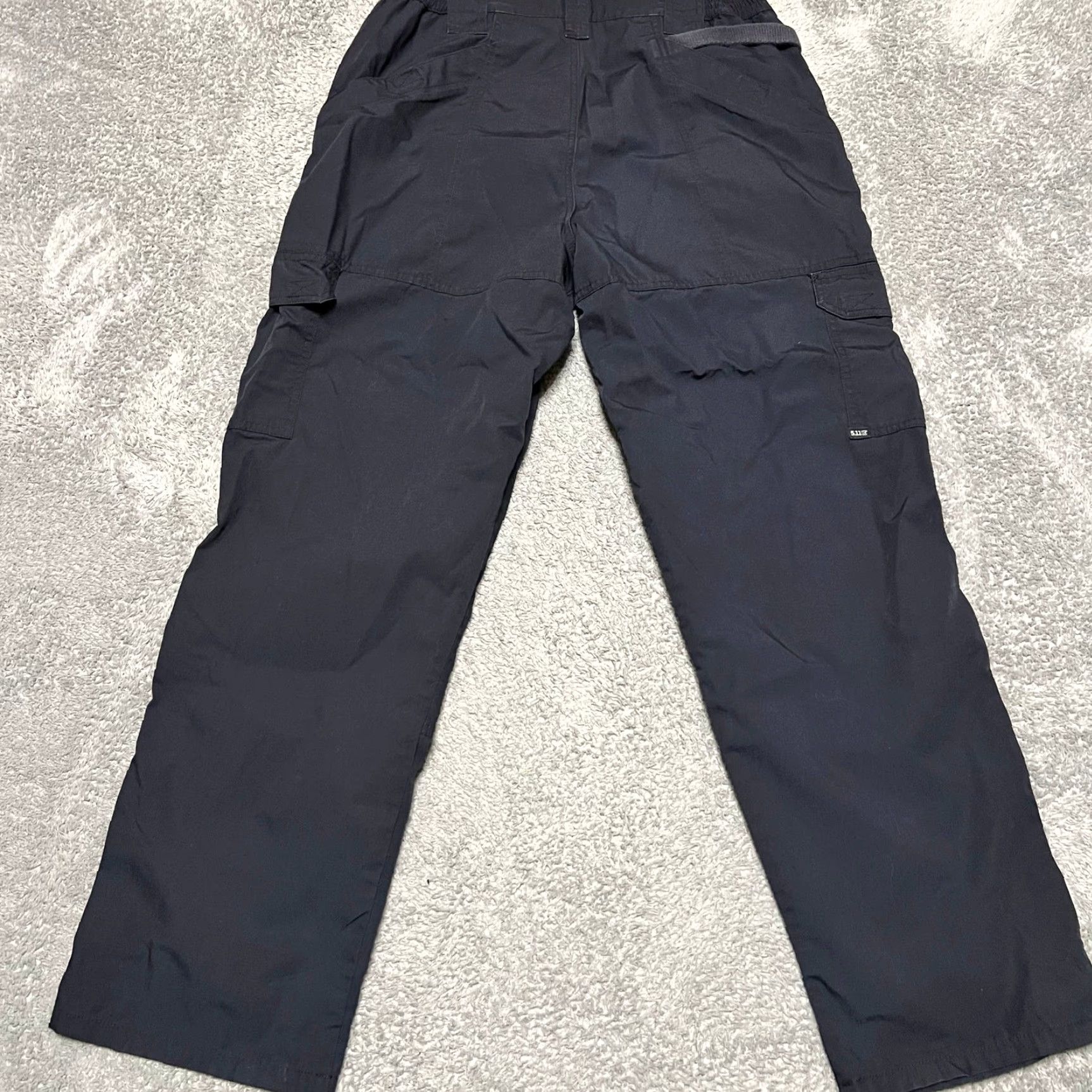 Vintage 5.11 511 Tactical Pants Mens 36 x32 Navy Blue Cargo Ripstop Taclite Size US 36 / EU 52 - 3 Thumbnail