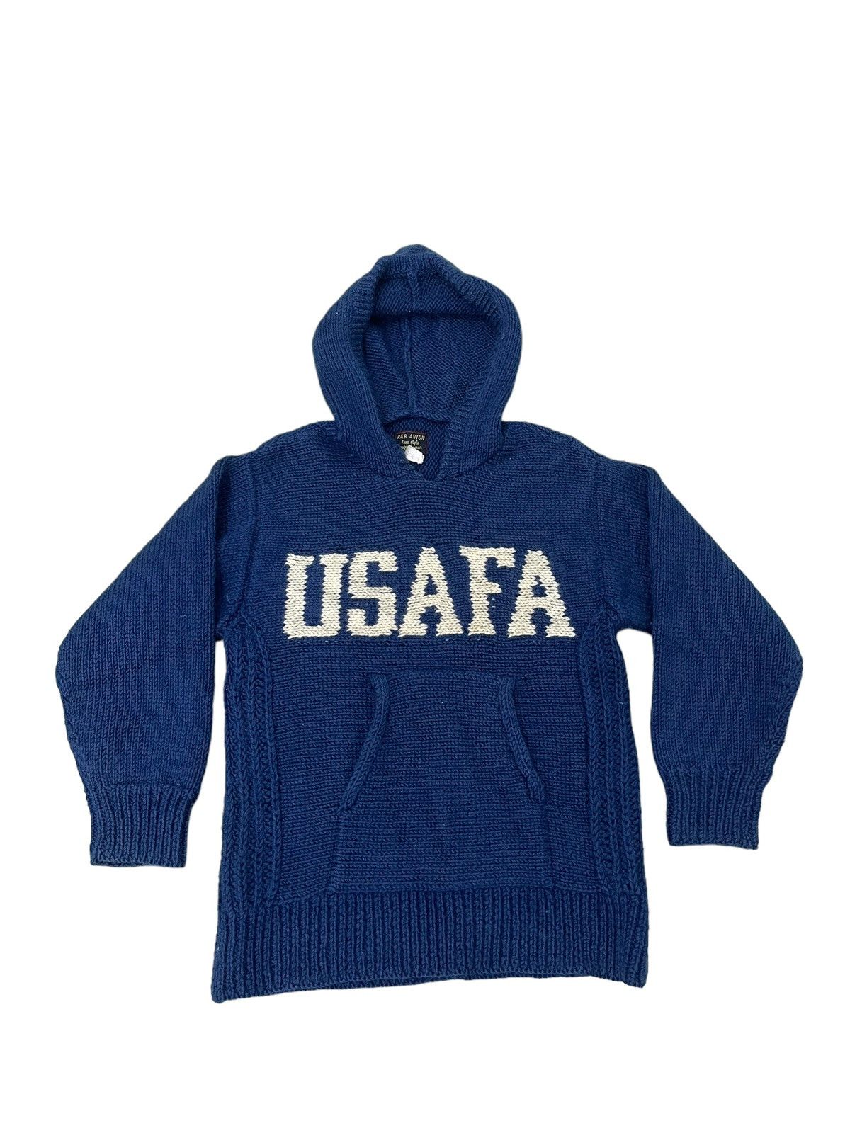 Japanese Brand Vtg USAFA Hoodie Knitwear Par Avion USAF Academy 5🟩8 Size US S / EU 44-46 / 1 - 2 Thumbnail