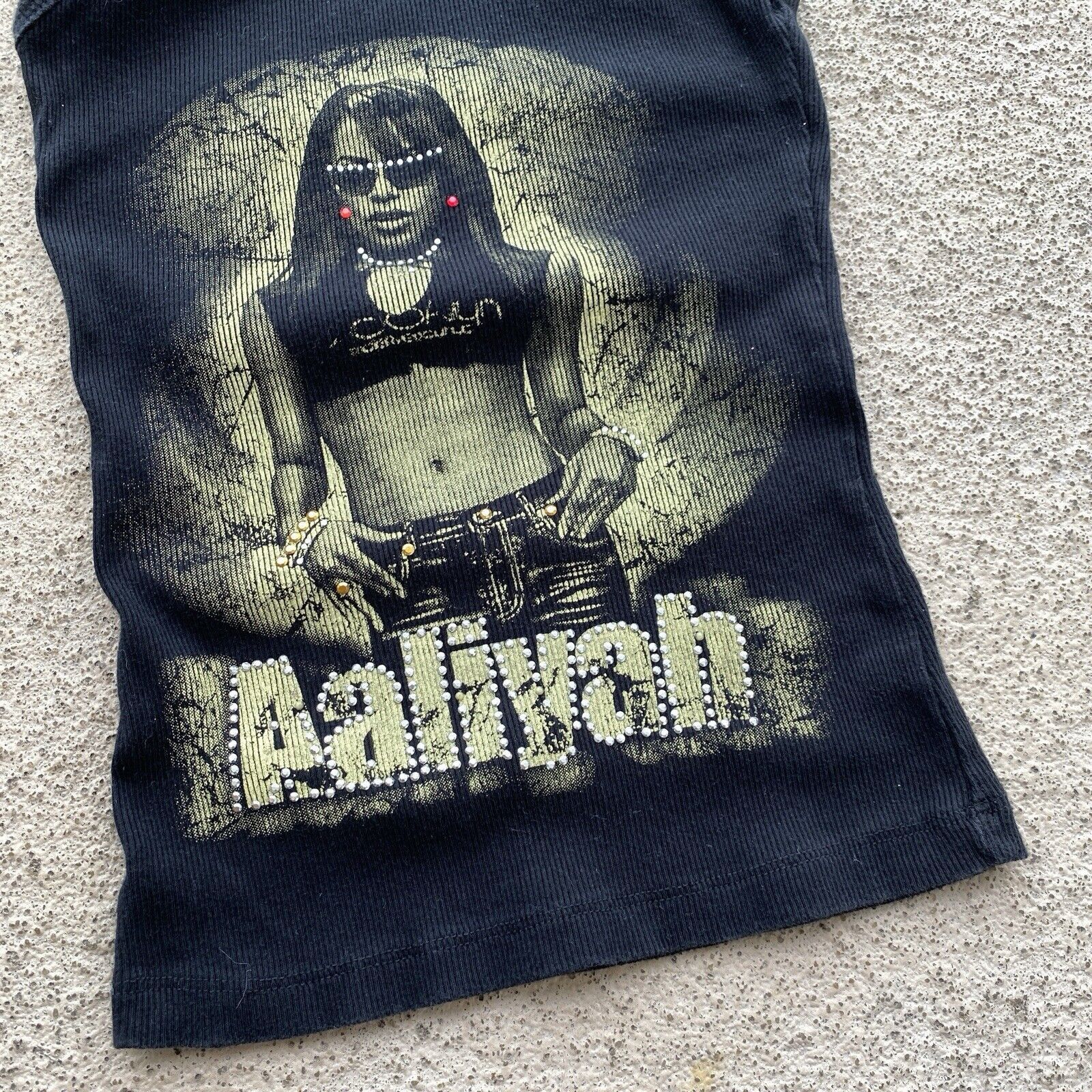 Hysteric Glamour Aaliyah 00s Hysteric Glamour Style Tank Top Cop Copine Vibe Size S / US 4 / IT 40 - 4 Thumbnail