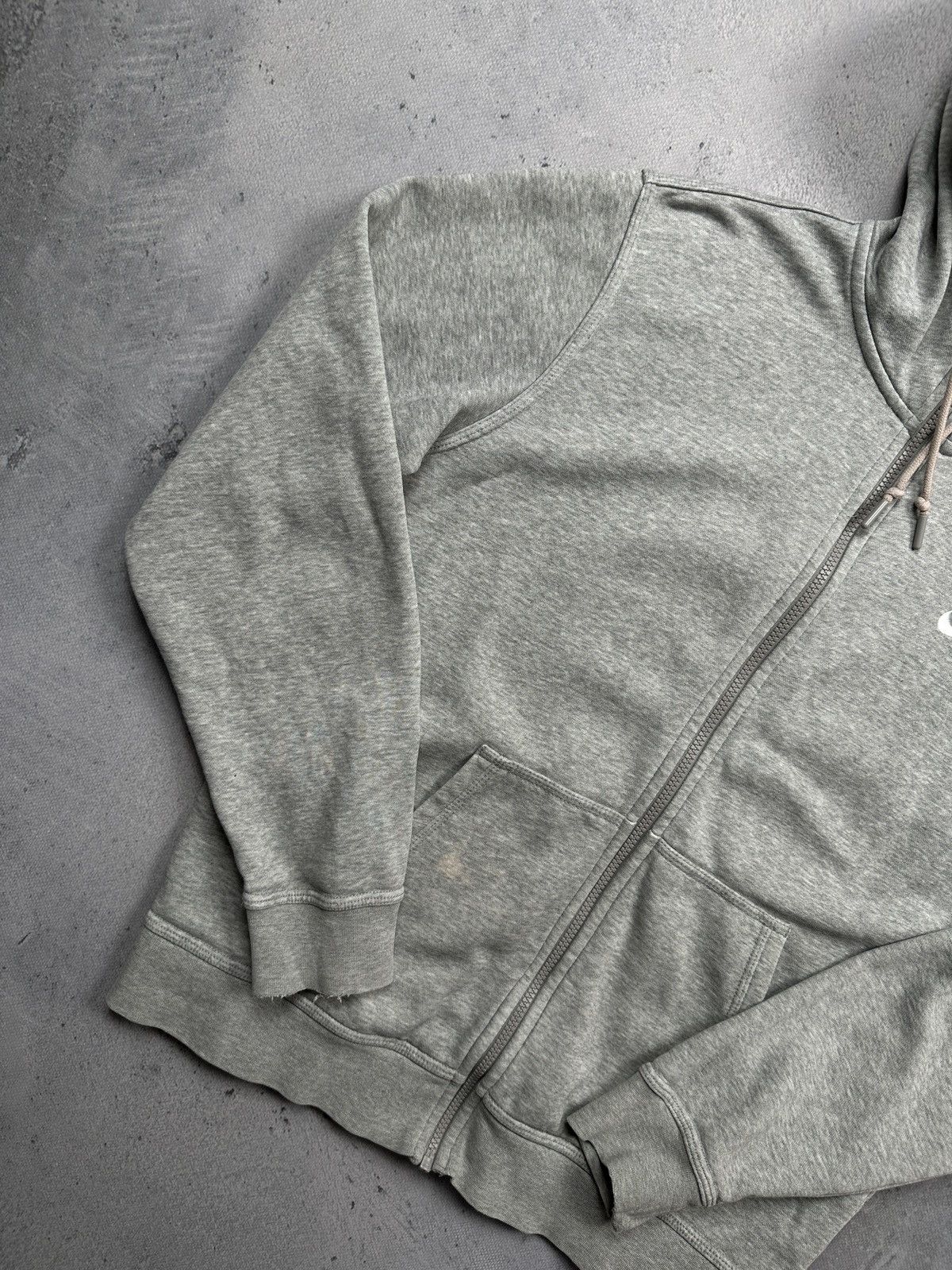Nike Vintage Zip-Up Hoodie Nike Center Logo Swoosh y2k 00s Hype Size US M / EU 48-50 / 2 - 2 Thumbnail