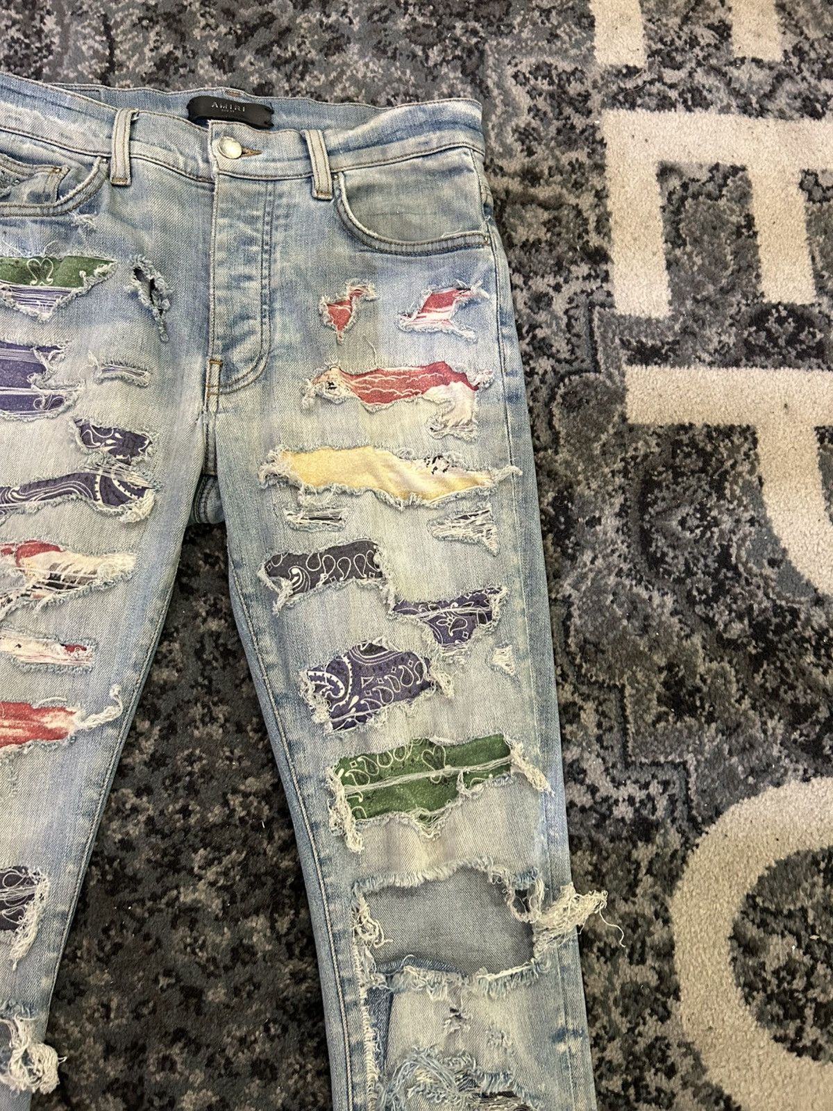 Amiri Amiri Jeans Multi Color Size US 30 / EU 46 - 4 Thumbnail