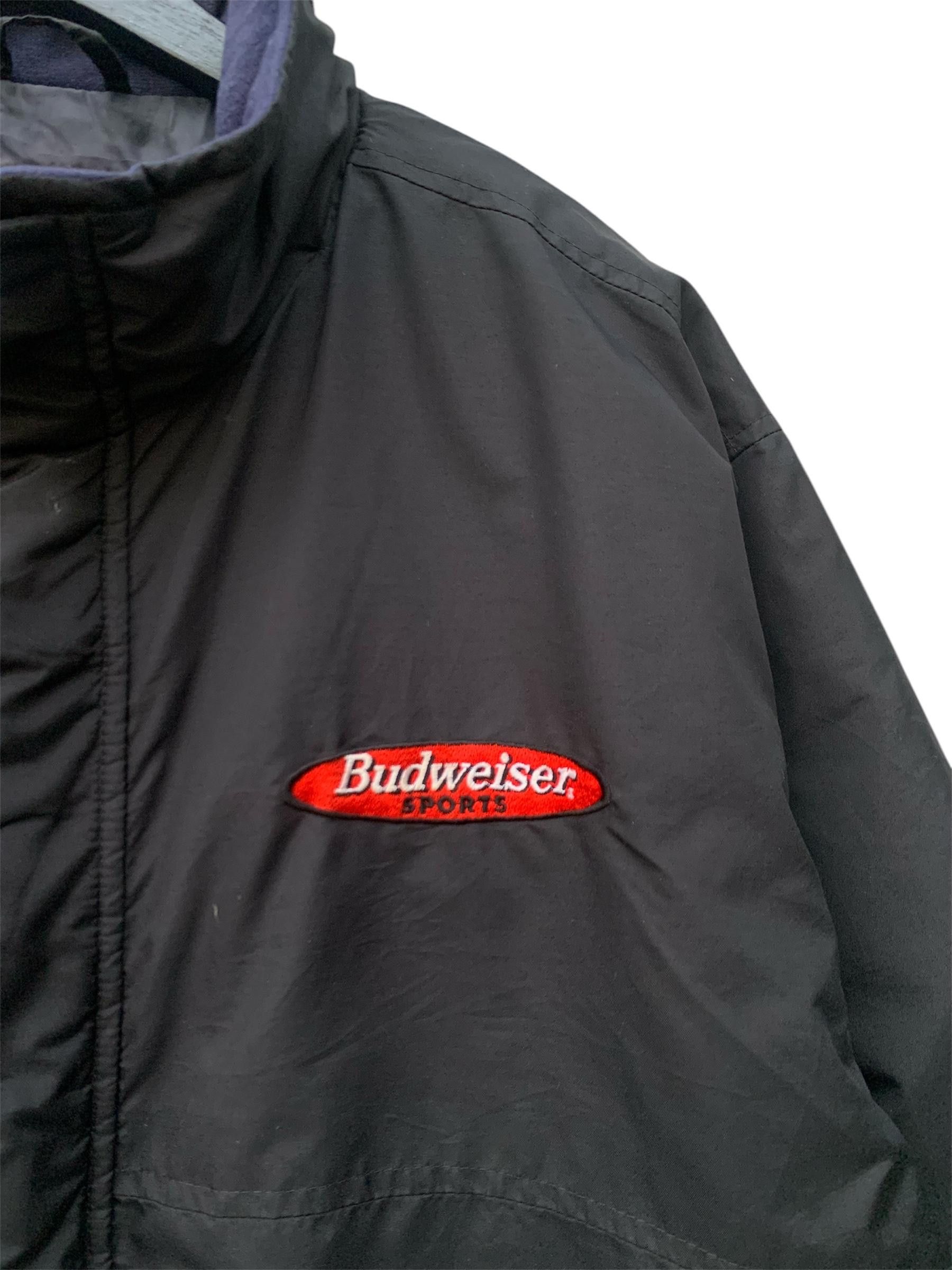 Budweiser Vintage Budweiser Sports Logos Bomber Jacket Size US L / EU 52-54 / 3 - 5 Thumbnail