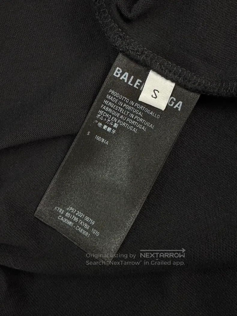 Balenciaga Balenciaga Destroyed print slogan short-sleeved shirt Size US S / EU 44-46 / 1 - 8 Thumbnail