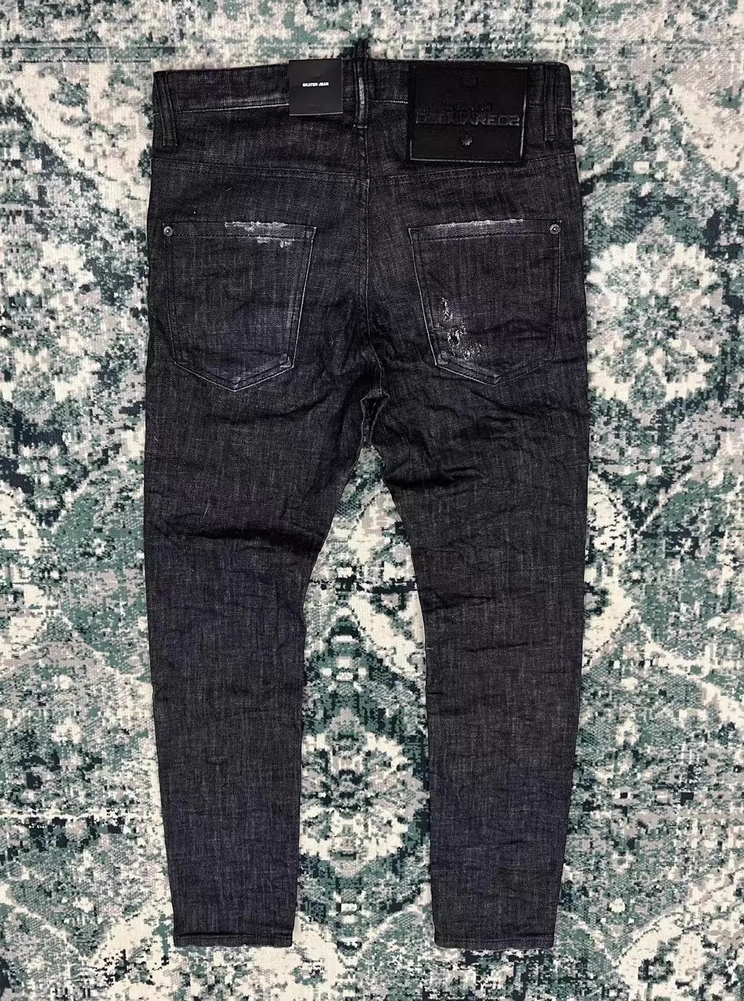 Dsquared2 Dsquared2 2023 SS SKATER Black Gray Washed 9 Jeans Size US 30 / EU 46 - 2 Thumbnail