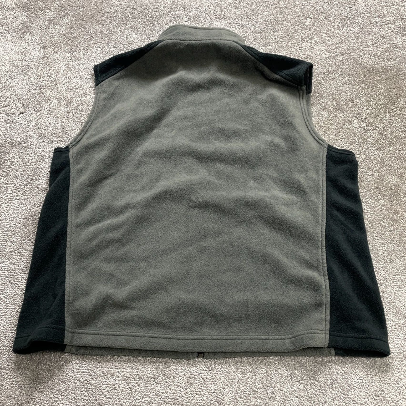 Vintage VINTAGE Columbia Fleece Vest Mens XL Gray Blue Full Zip High Neck Pockets Outdoor Hiking Size US XL / EU 56 / 4 - 2 Thumbnail