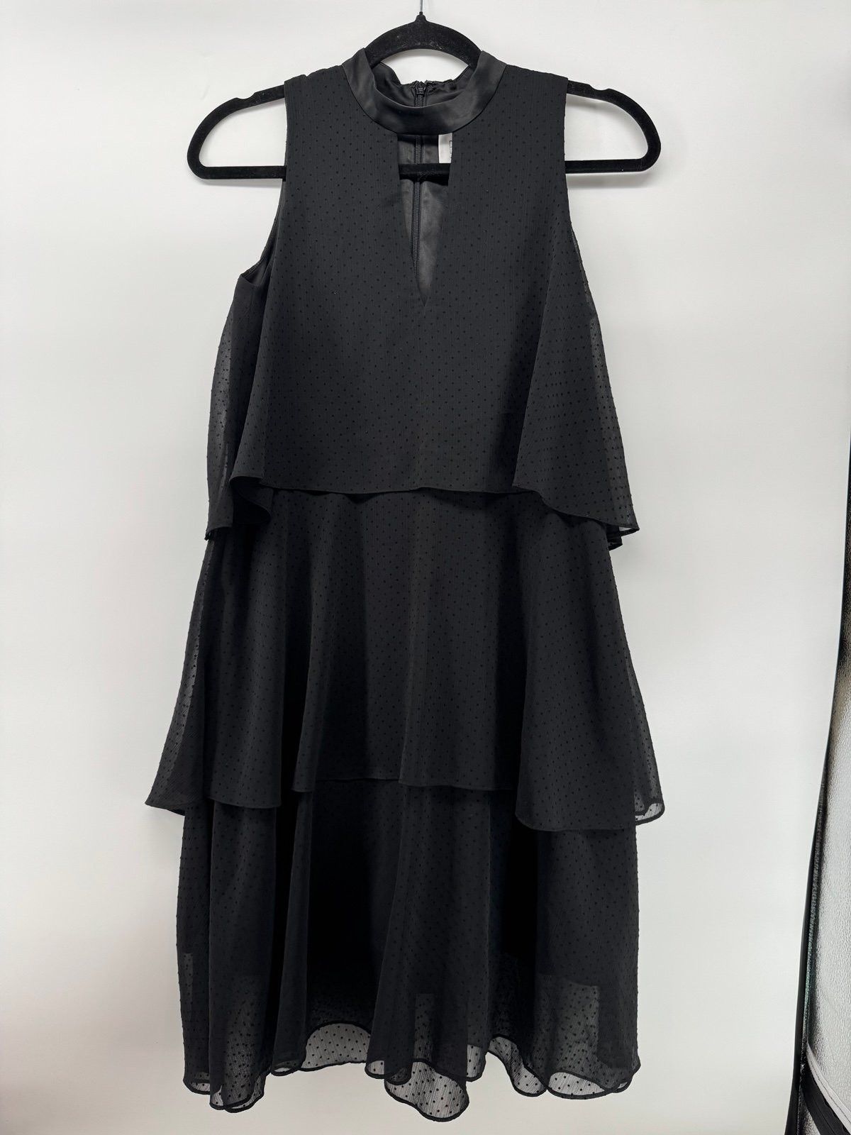 Other ERIN Erin Featherston Women’s Black Layered Sleeveless Midi Size XS / US 0-2 / IT 36-38 - 1 Thumbnail