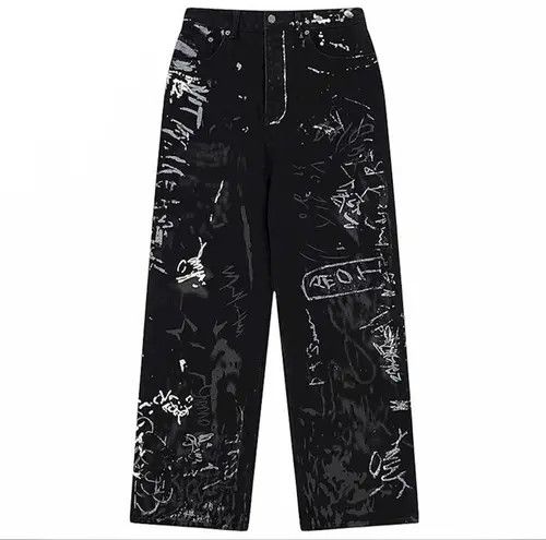 Jean × Vintage Lefty Graffiti denim pants jeans Size US 33 - 3 Thumbnail