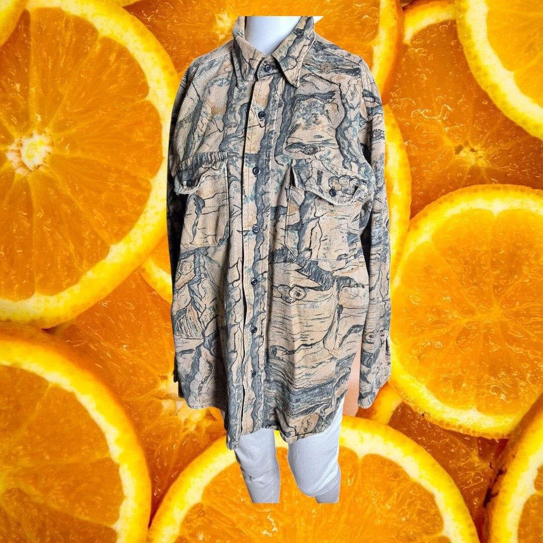 Other Gander Mountain Camo Button Up Long Sleeve Outdoor Shirt Jac Size US L / EU 52-54 / 3 - 1 Thumbnail