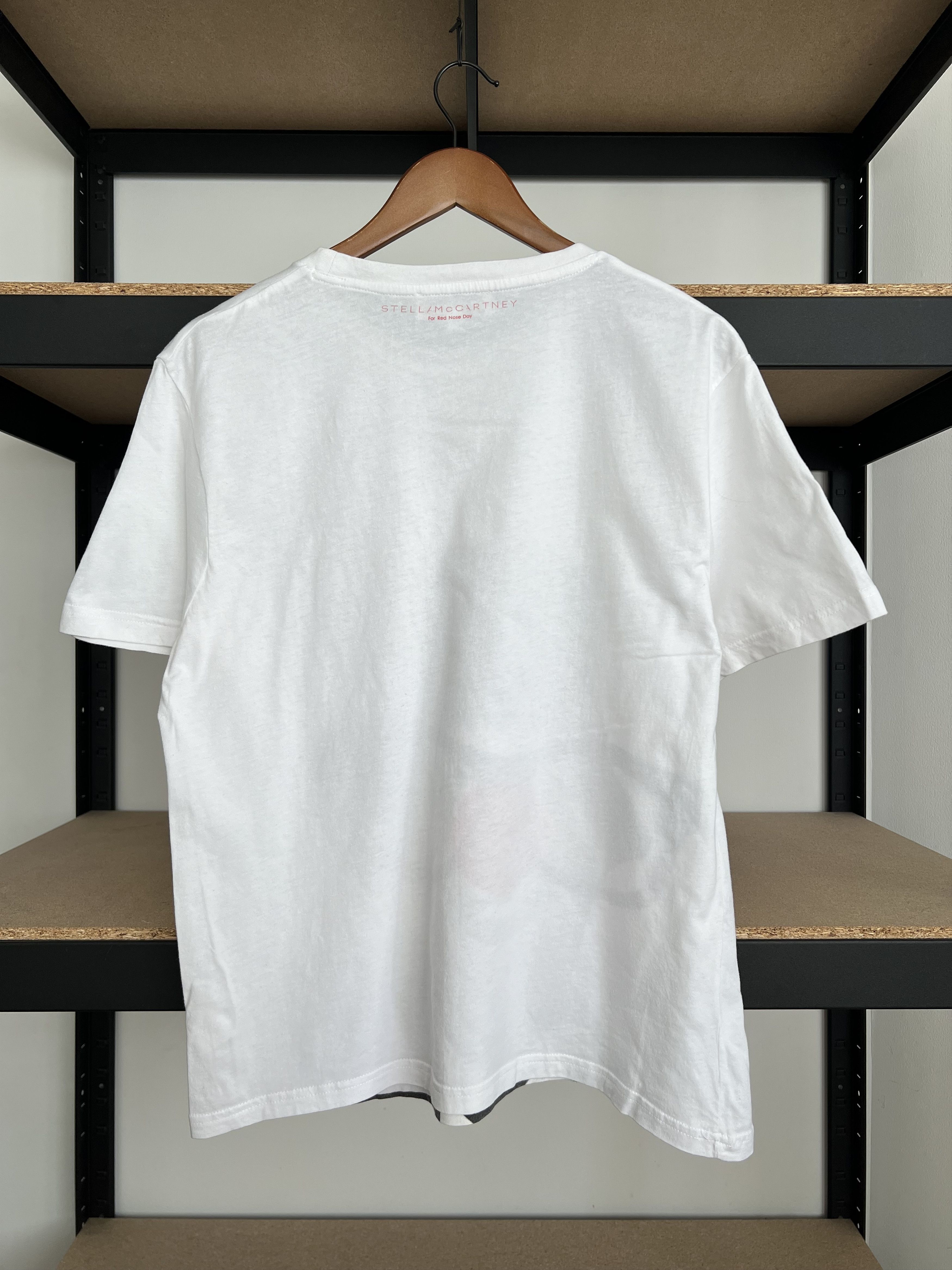 Stella McCartney Stella McCartney Comic Relief Red Nose Day White T-shirt Size US M / EU 48-50 / 2 - 2 Thumbnail