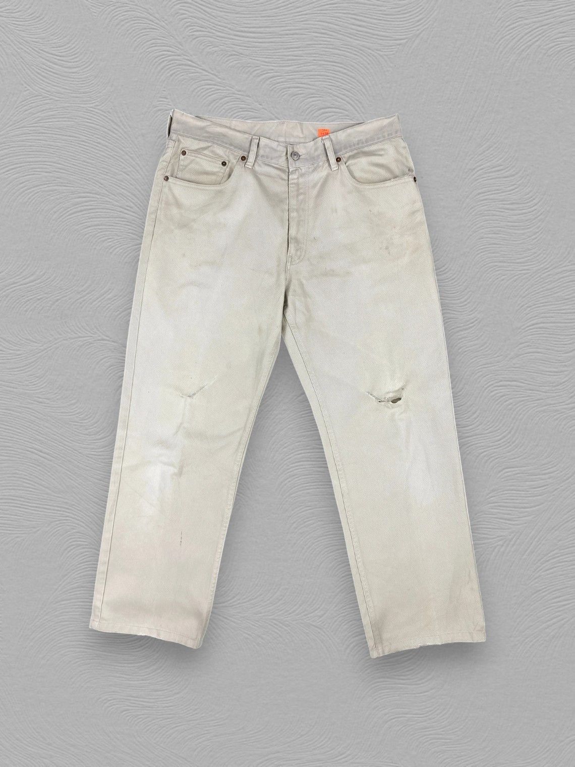 Levi's Khaki Vintage Levi's 533 Jeans 34x28.5 Denim -JN1498 Size US 34 / EU 50 - 1 Thumbnail