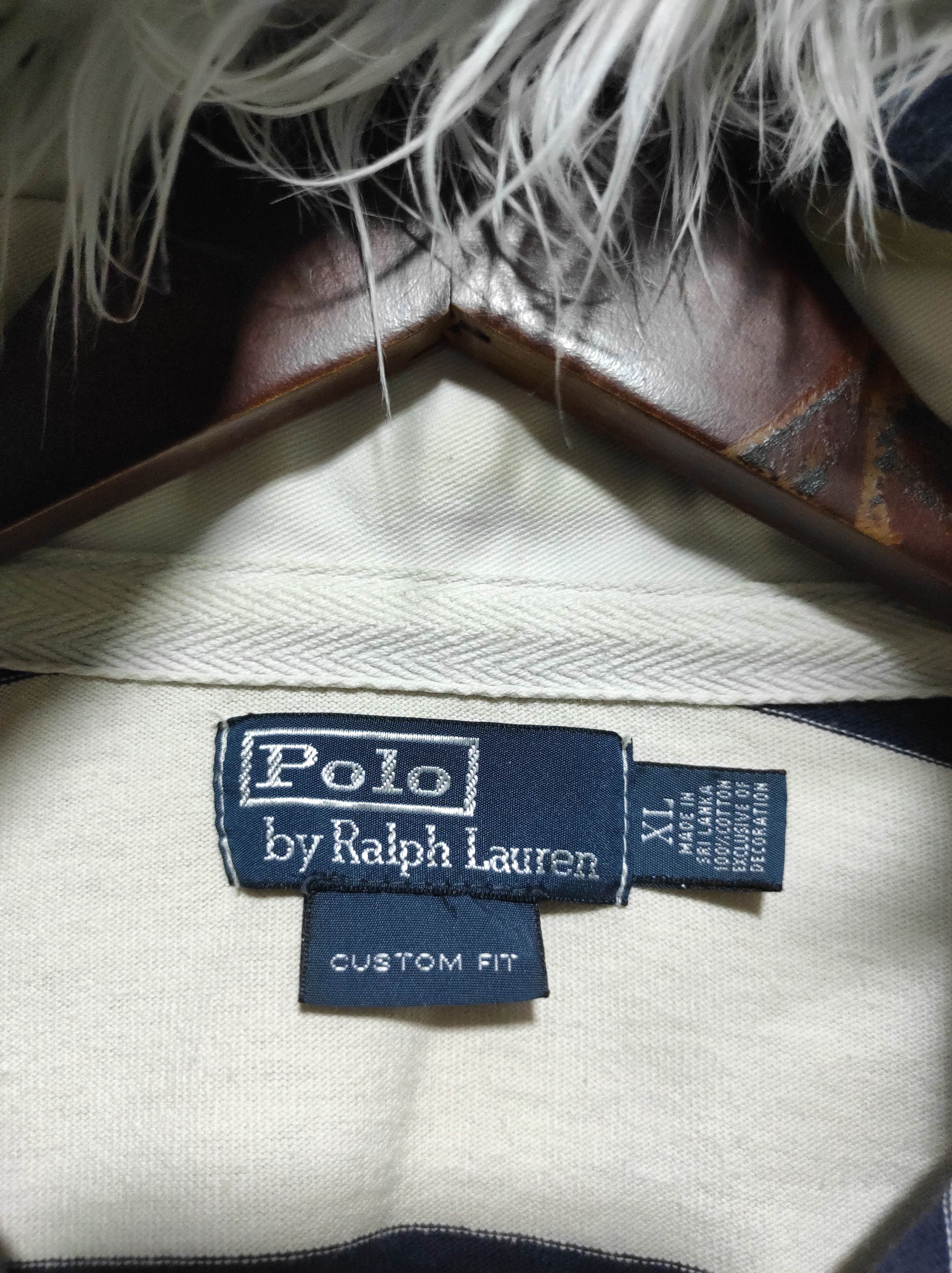 Polo Ralph Lauren Polo Ralph Lauren Stripe fur Hoodie Size US XL / EU 56 / 4 - 9 Thumbnail