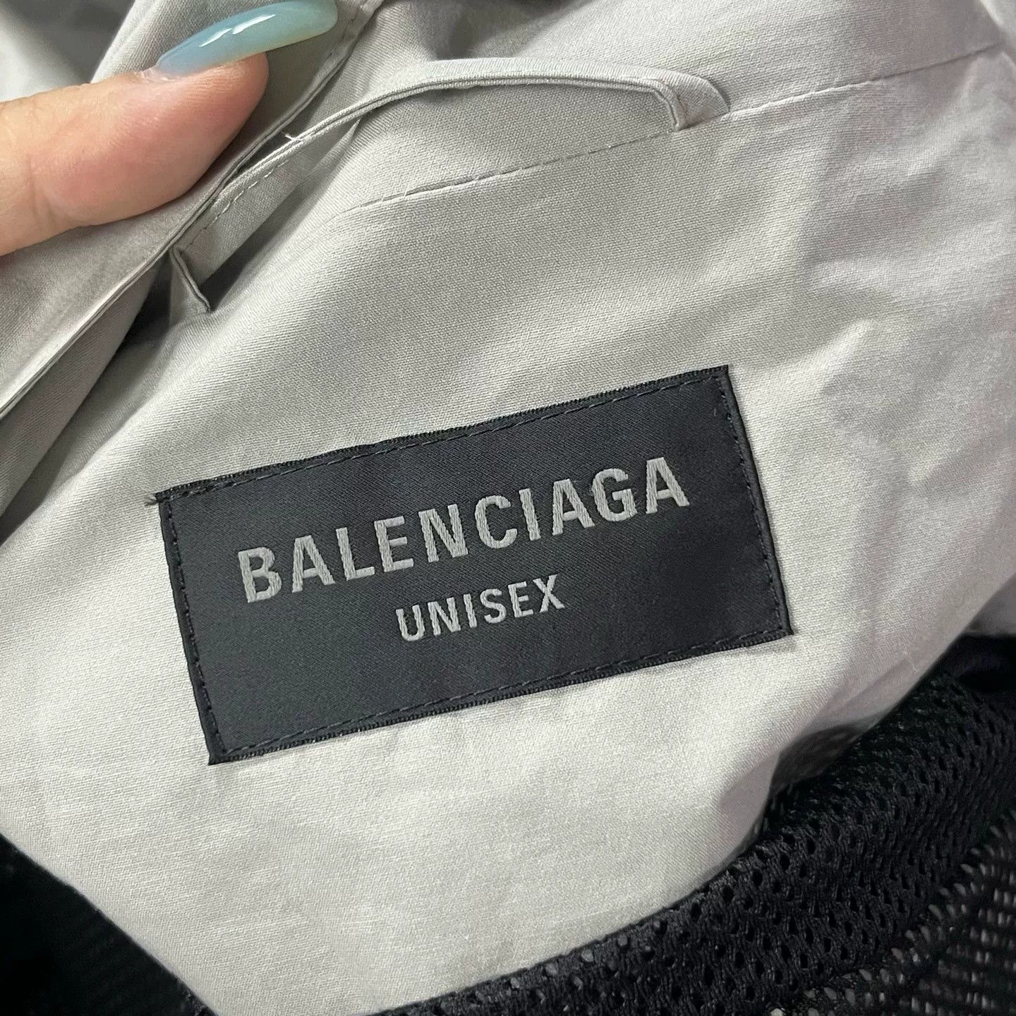 Balenciaga Balenciaga Khaki Letter Print Zip Jacket Size US S / EU 44-46 / 1 - 7 Thumbnail