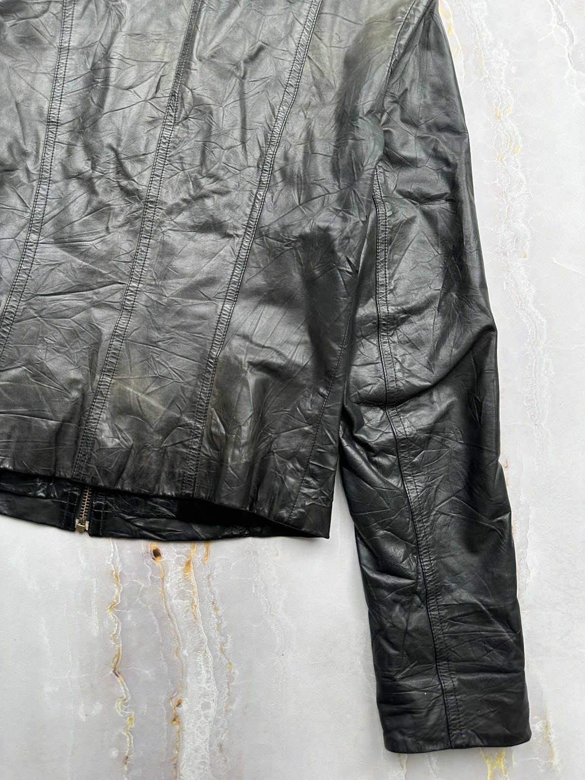 Japanese Brand Vintage Leather Jacket Size S / US 4 / IT 40 - 12 Thumbnail