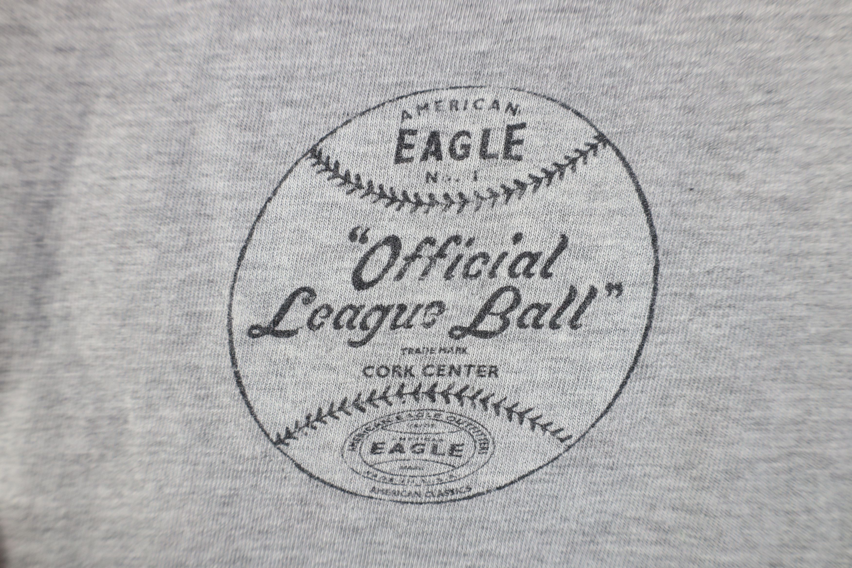 American Eagle Outfitters Vintage 90s Y2K American Eagle Baseball Long Sleeve T-Shirt Size US L / EU 52-54 / 3 - 4 Thumbnail