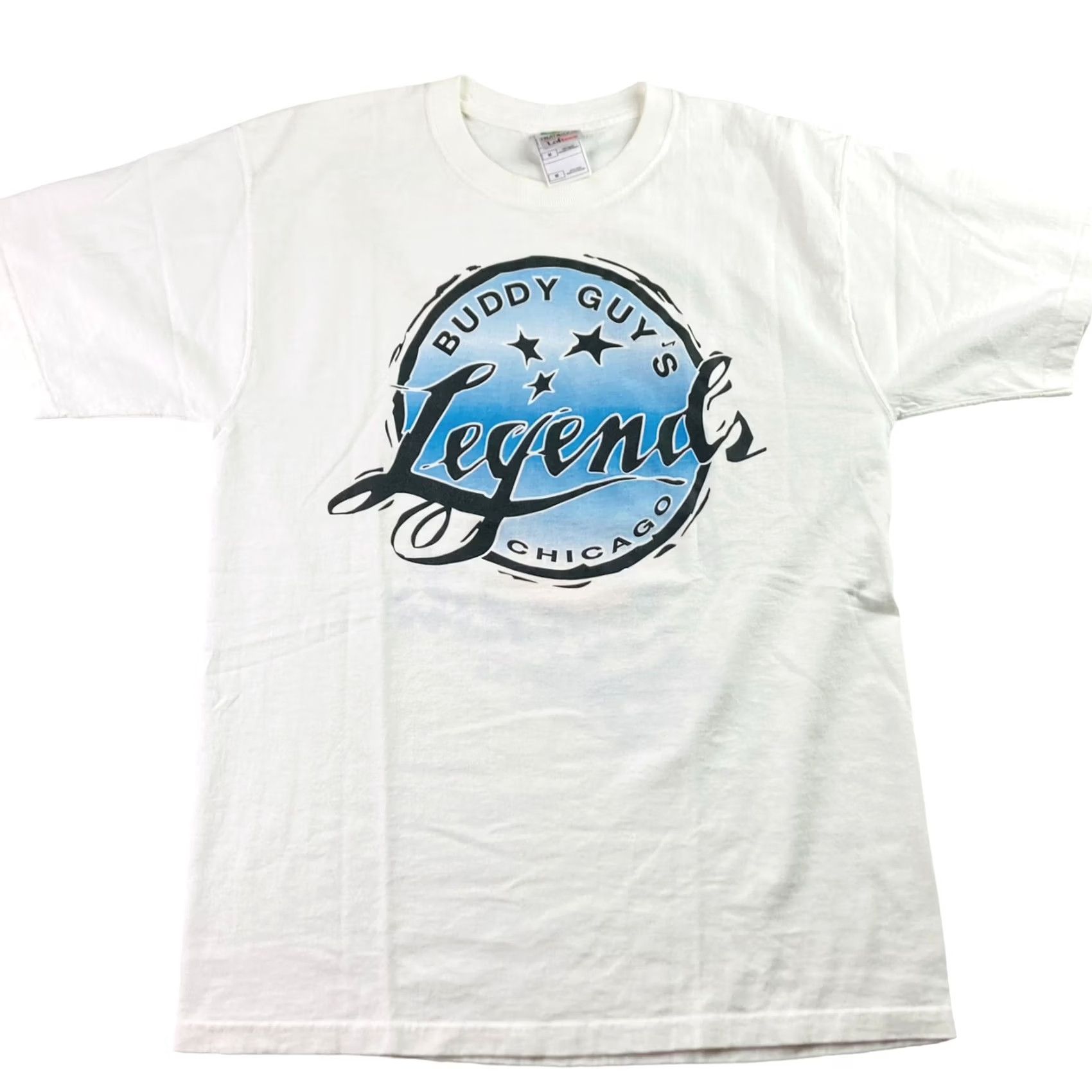 Fruit Of The Loom VINTAGE Buddy Guy's Legend's Chicago Men's Short Sleeve T-Shirt White M Size US M / EU 48-50 / 2 - 3 Thumbnail