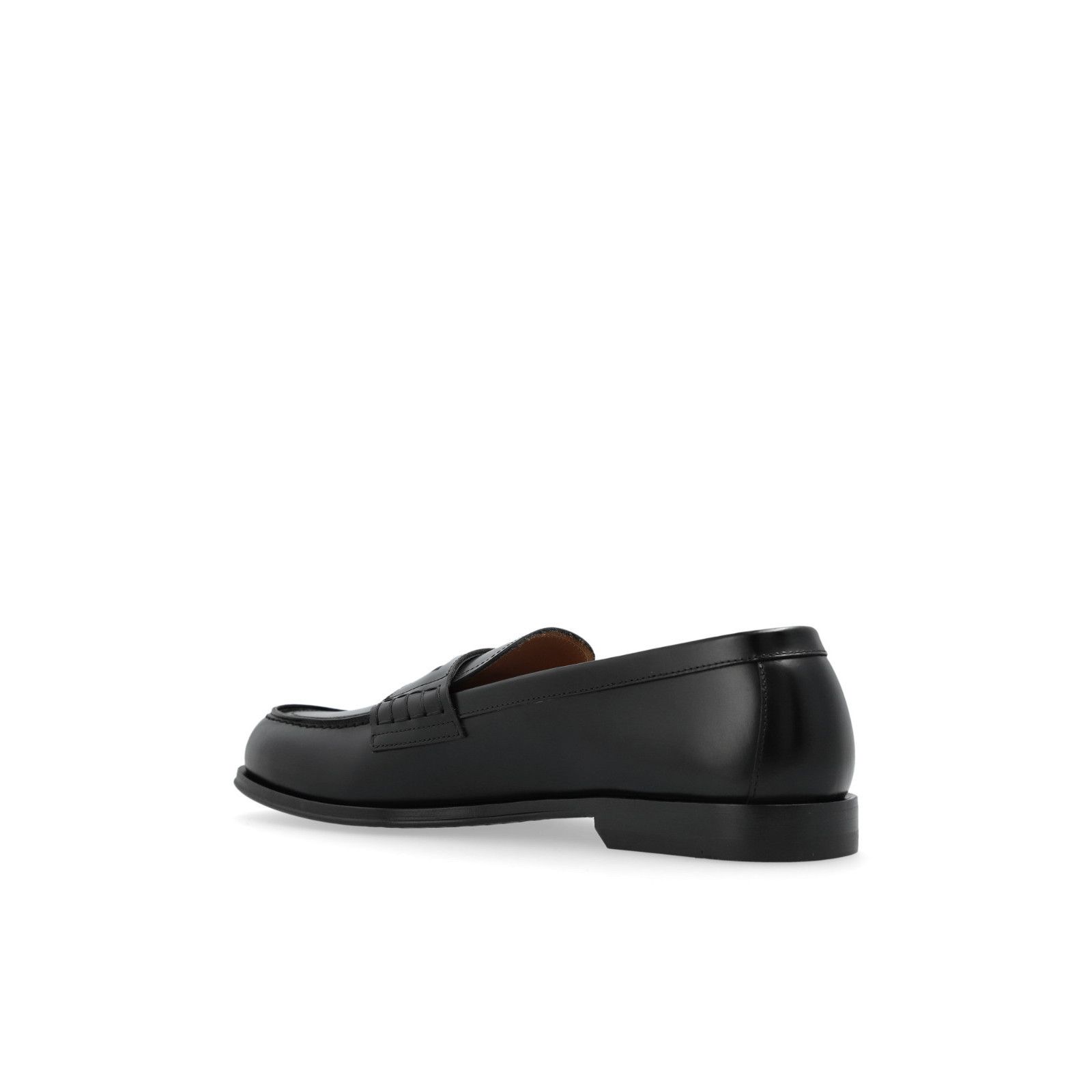 Dsquared2 DSQUARED2 Black Leather Loafers New & Authentic (Men's size: Size US 12 / EU 45 - 3 Thumbnail