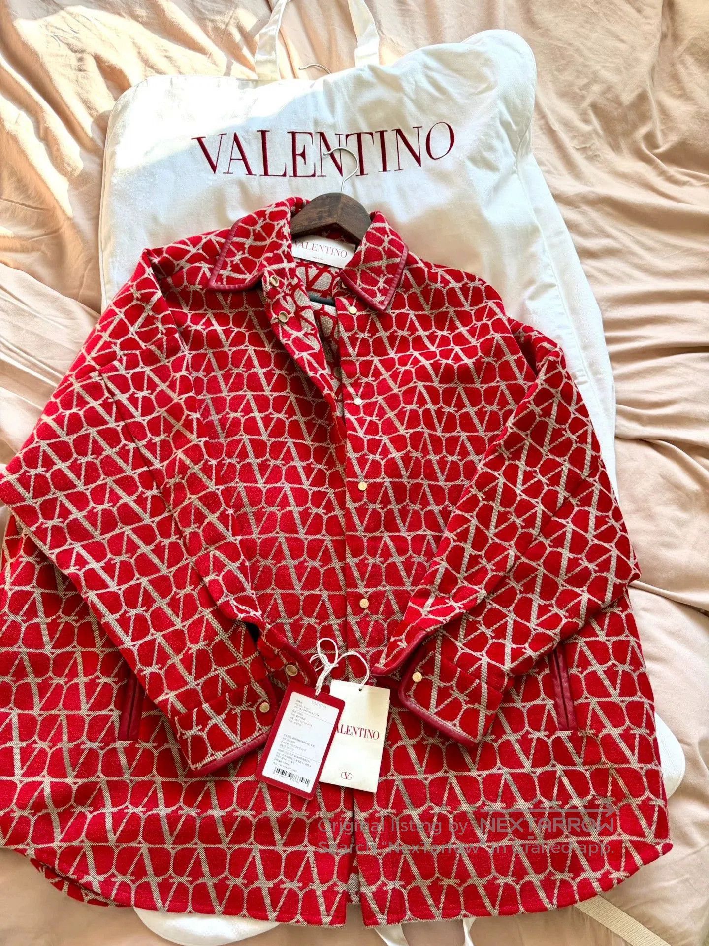 Valentino Red Valentino China Limited Logo Jacket. Size XS / US 0-2 / IT 36-38 - 3 Thumbnail