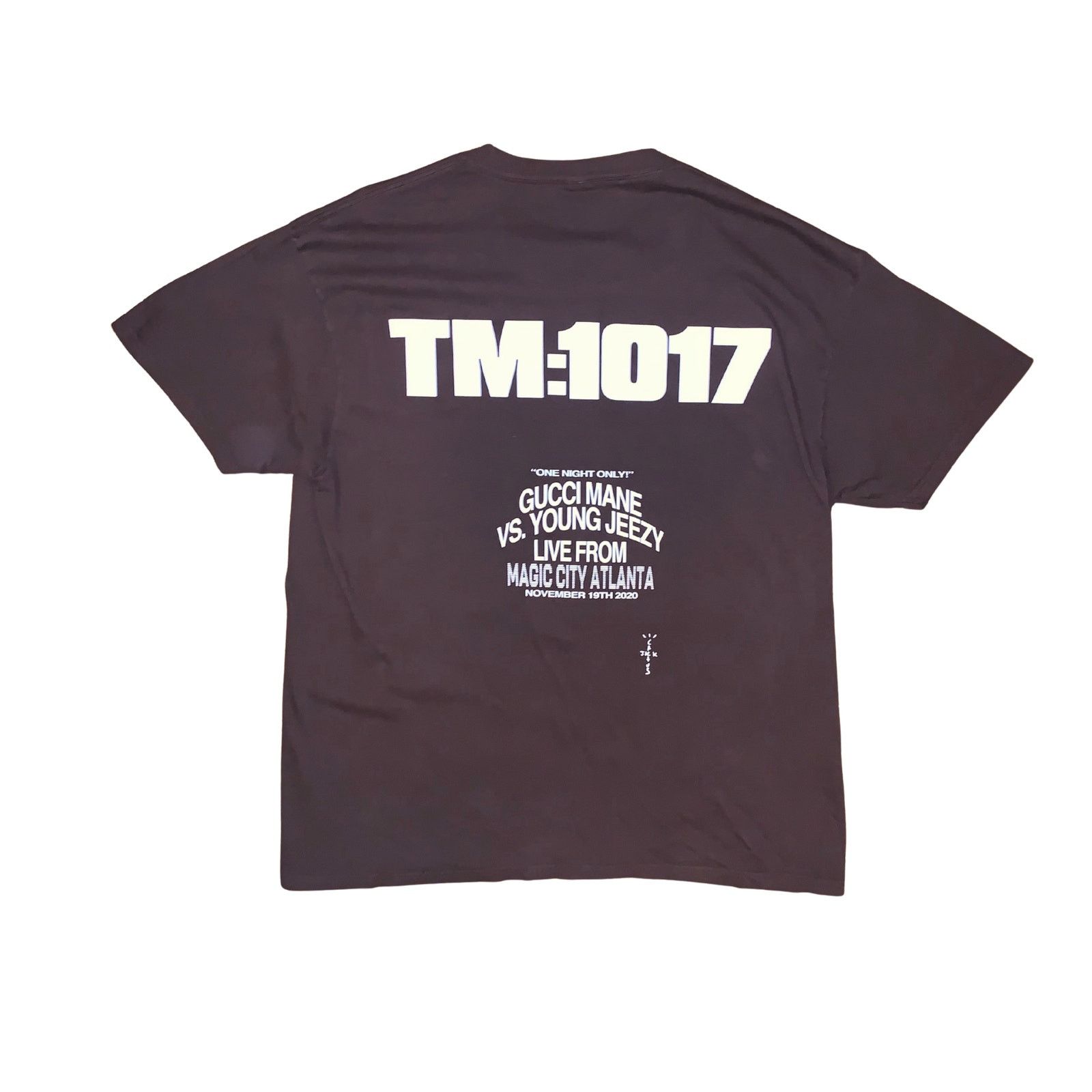 Band Tees Travis Scott Cactus Jack Verzuz TM:1017 Tee Gucci Mane Jeezy Size US XL / EU 56 / 4 - 2 Thumbnail