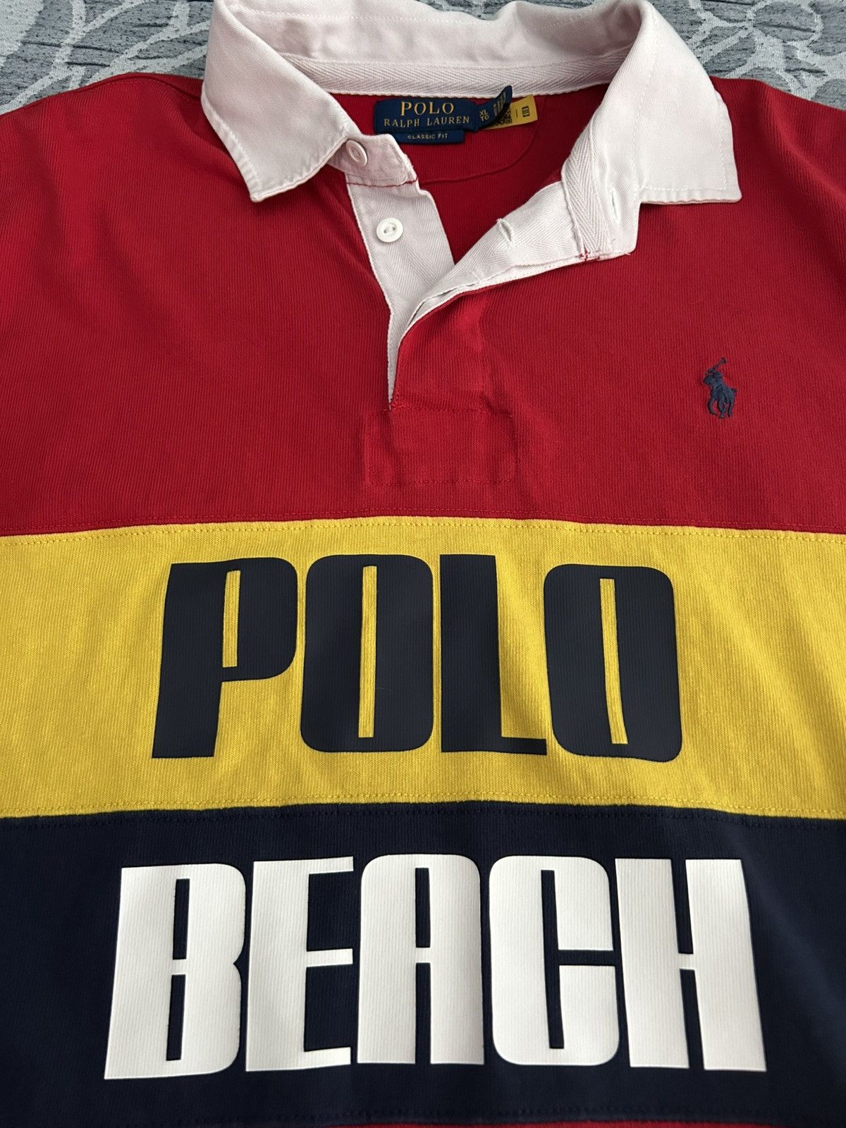 Polo Ralph Lauren Polo Beach rugby Shirt Size US XL / EU 56 / 4 - 2 Thumbnail