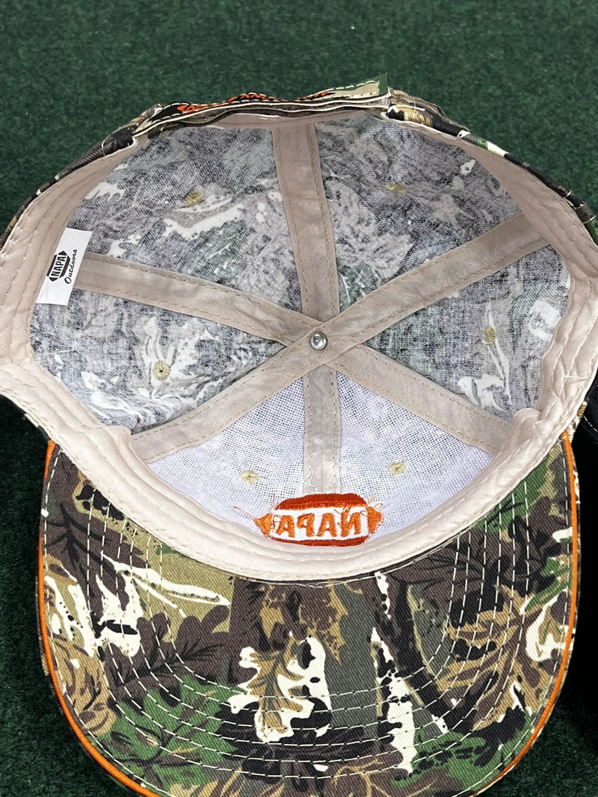 Other 2 Napa Outdoors Camo Strapback Hats Size ONE SIZE - 6 Thumbnail