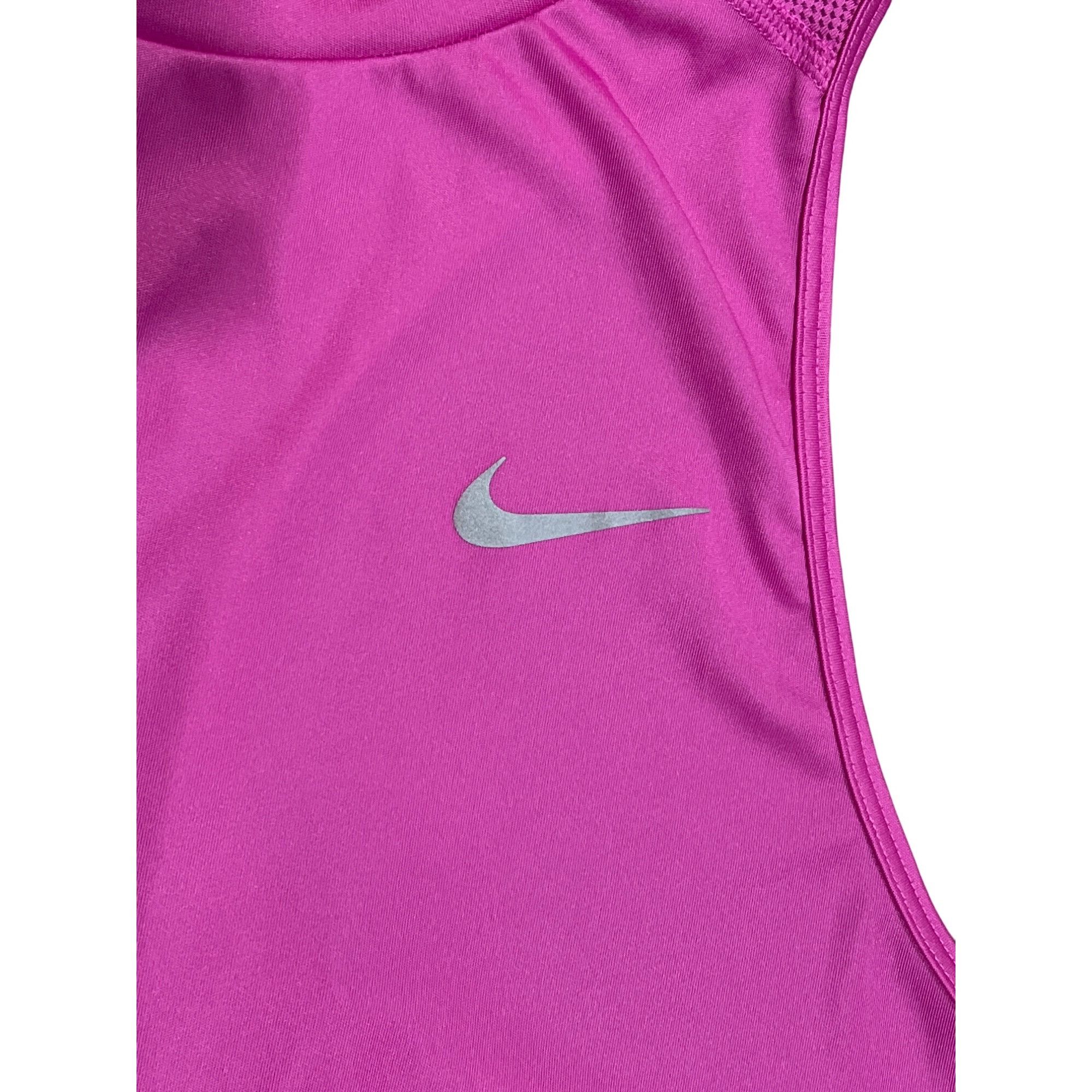 Nike Nike Womens Pink Dri-Fit Running Tank Top XL Athletic Sleeve Size XL / US 12-14 / IT 48-50 - 6 Thumbnail