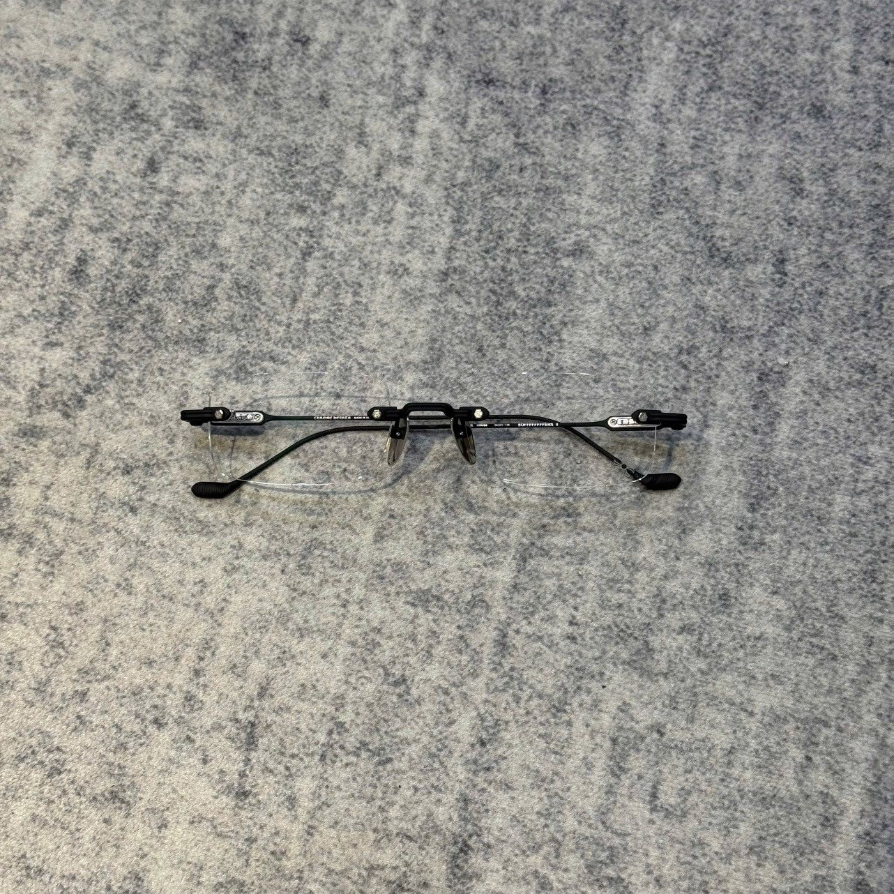 Chrome Hearts CHROME HEARTS SOFFFFFFFFERS II Matte Black/Shiny Silver Size ONE SIZE - 5 Thumbnail