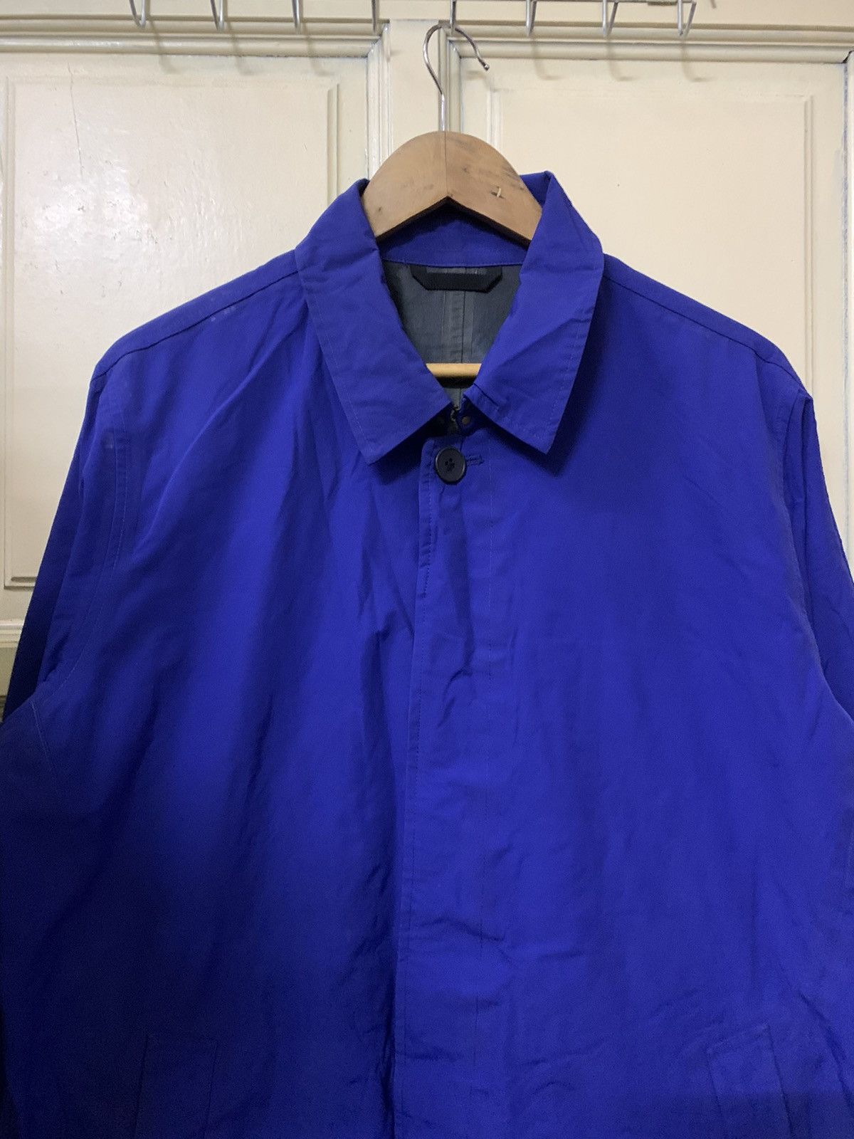 Lacoste Vtg Lacoste Trench Coat Button Jacket Size US L / EU 52-54 / 3 - 3 Thumbnail