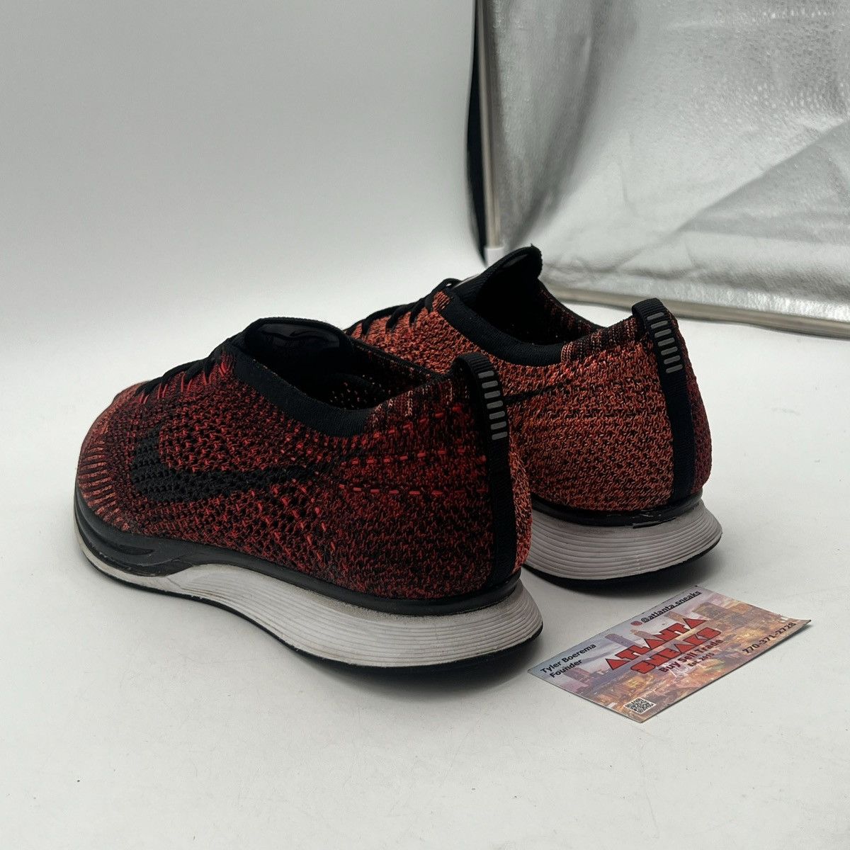 Nike Flyknit racer fire rooster Size US 12 / EU 45 - 4 Thumbnail